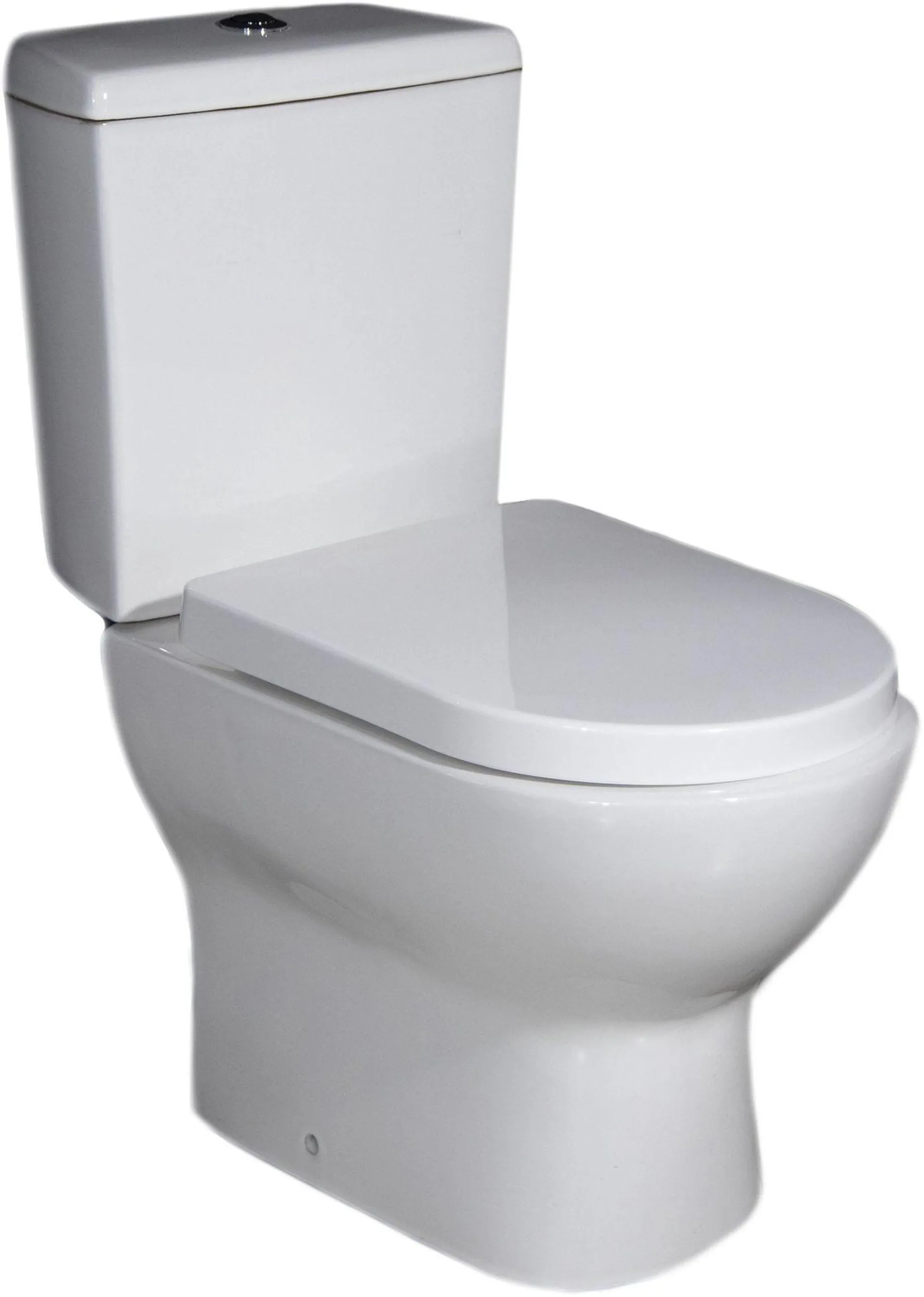 Vaso Sanitário com Caixa Acoplada Acqua Idea All C-2122 com Acessórios de Instalação Acionamento Duplo Branco 3/6 Litros