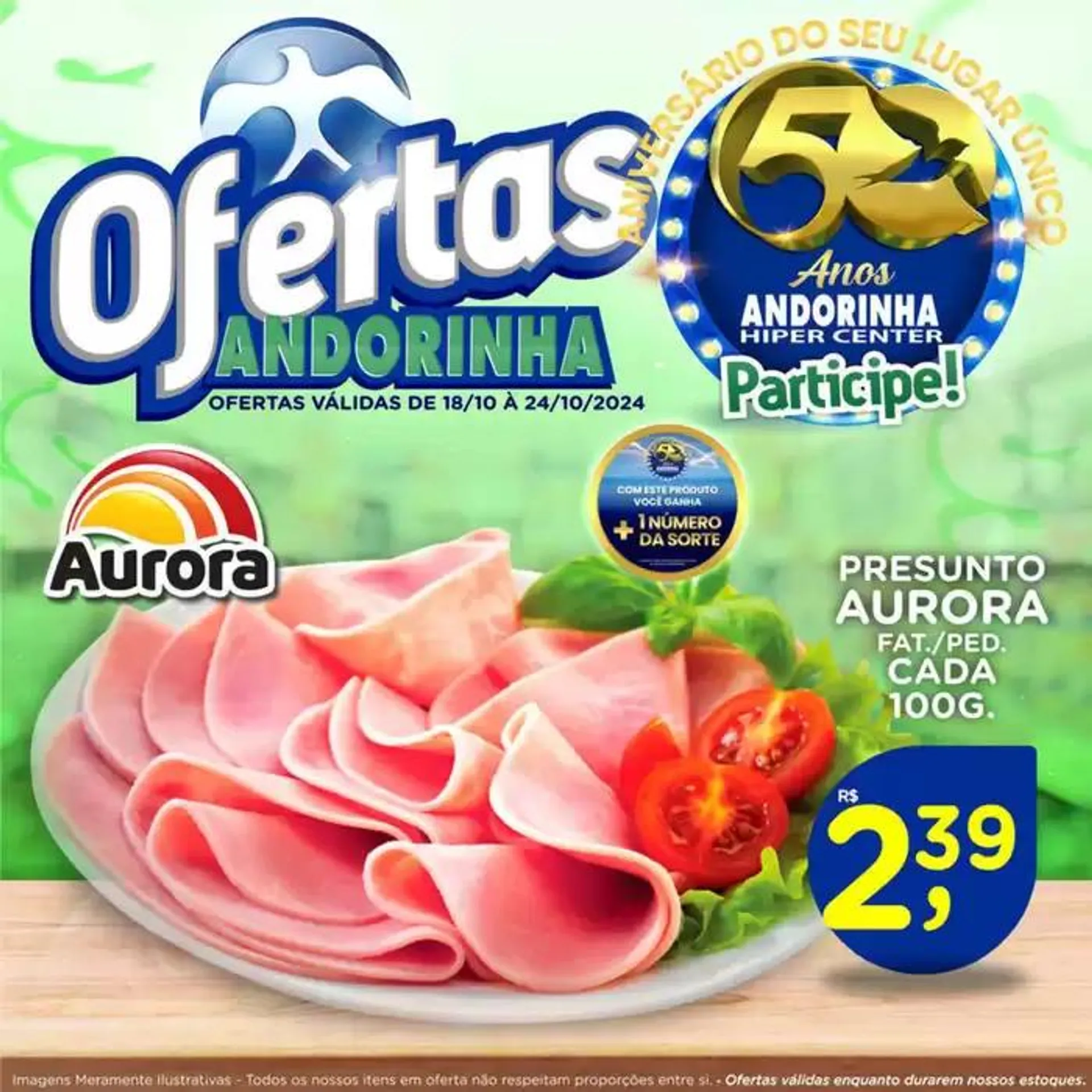 Encarte de Andorinha Hipermercado OFERTAS 18 de outubro até 24 de outubro 2024 - Pagina 38