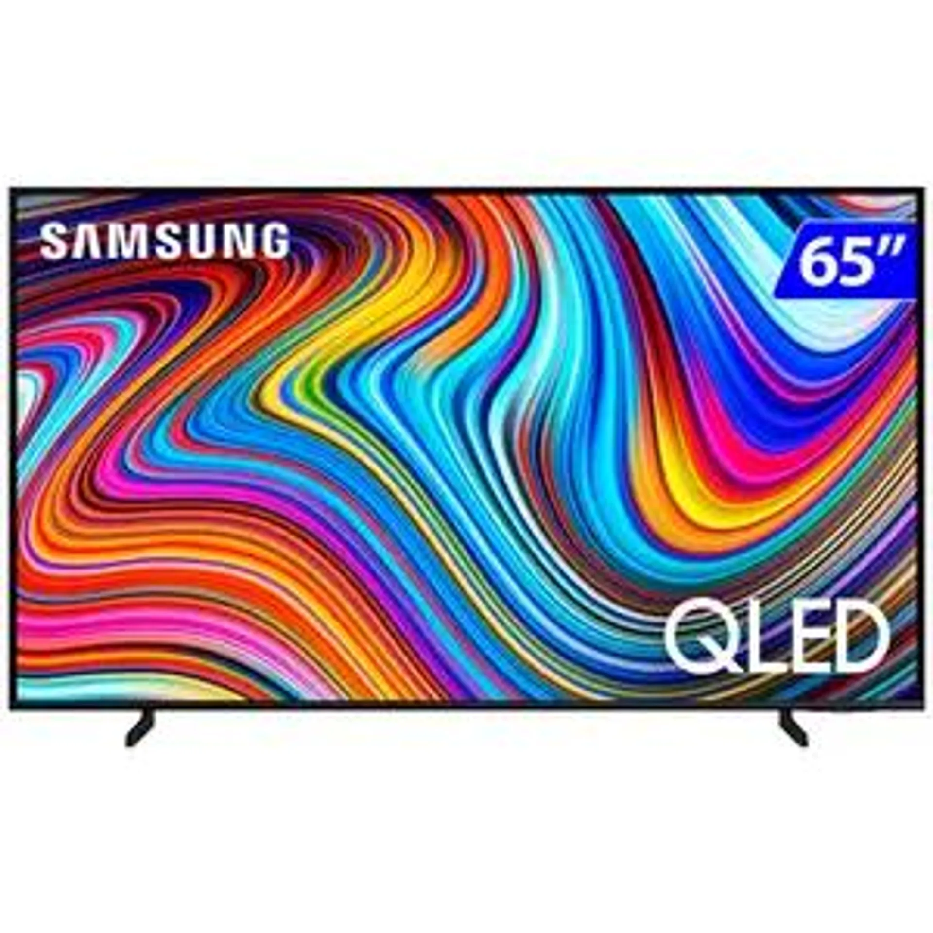 Smart TV Samsung QLED 65" 4K Wi-Fi Tizen Comando de Voz 65Q60C