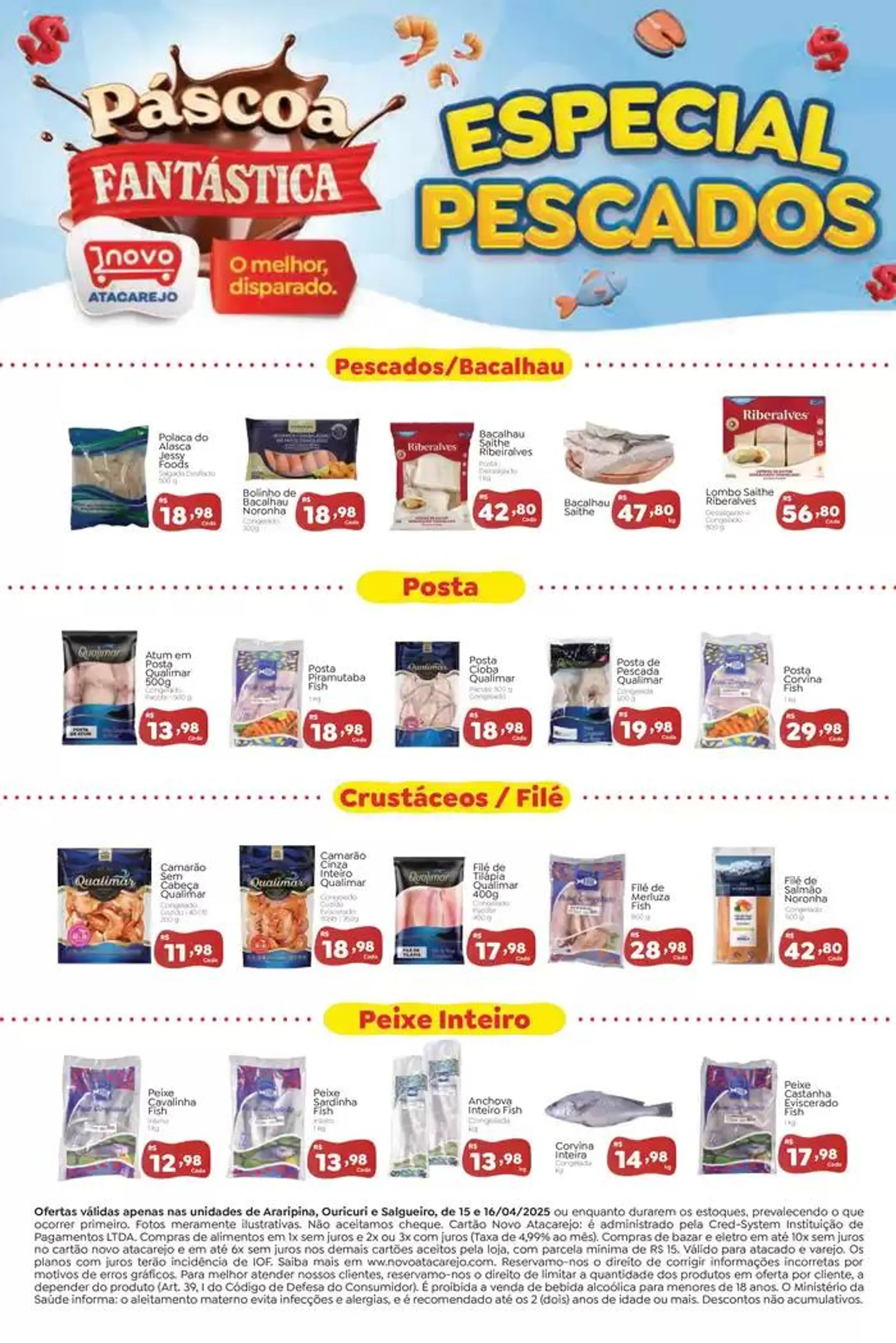 Encarte de Descubra ofertas atraentes 15 de abril até 16 de abril 2025 - Pagina 1
