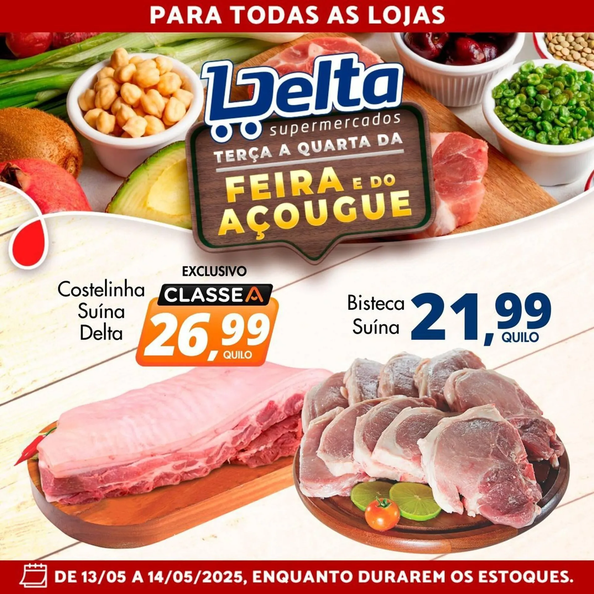 Encarte de Catálogo Delta Supermercados 13 de maio até 14 de maio 2025 - Pagina 1