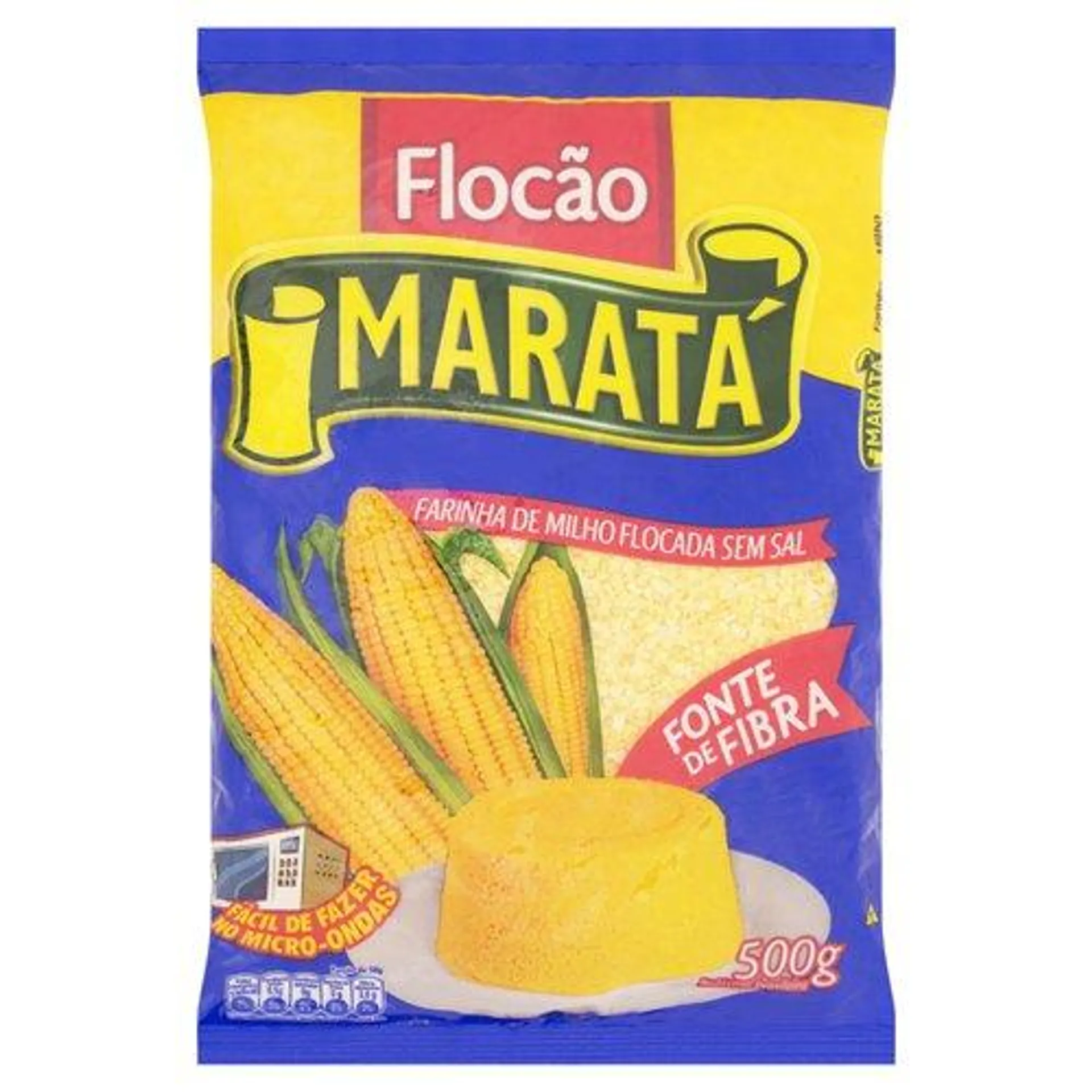 Farinha de Milho Flocão Maratá Pacote 500g