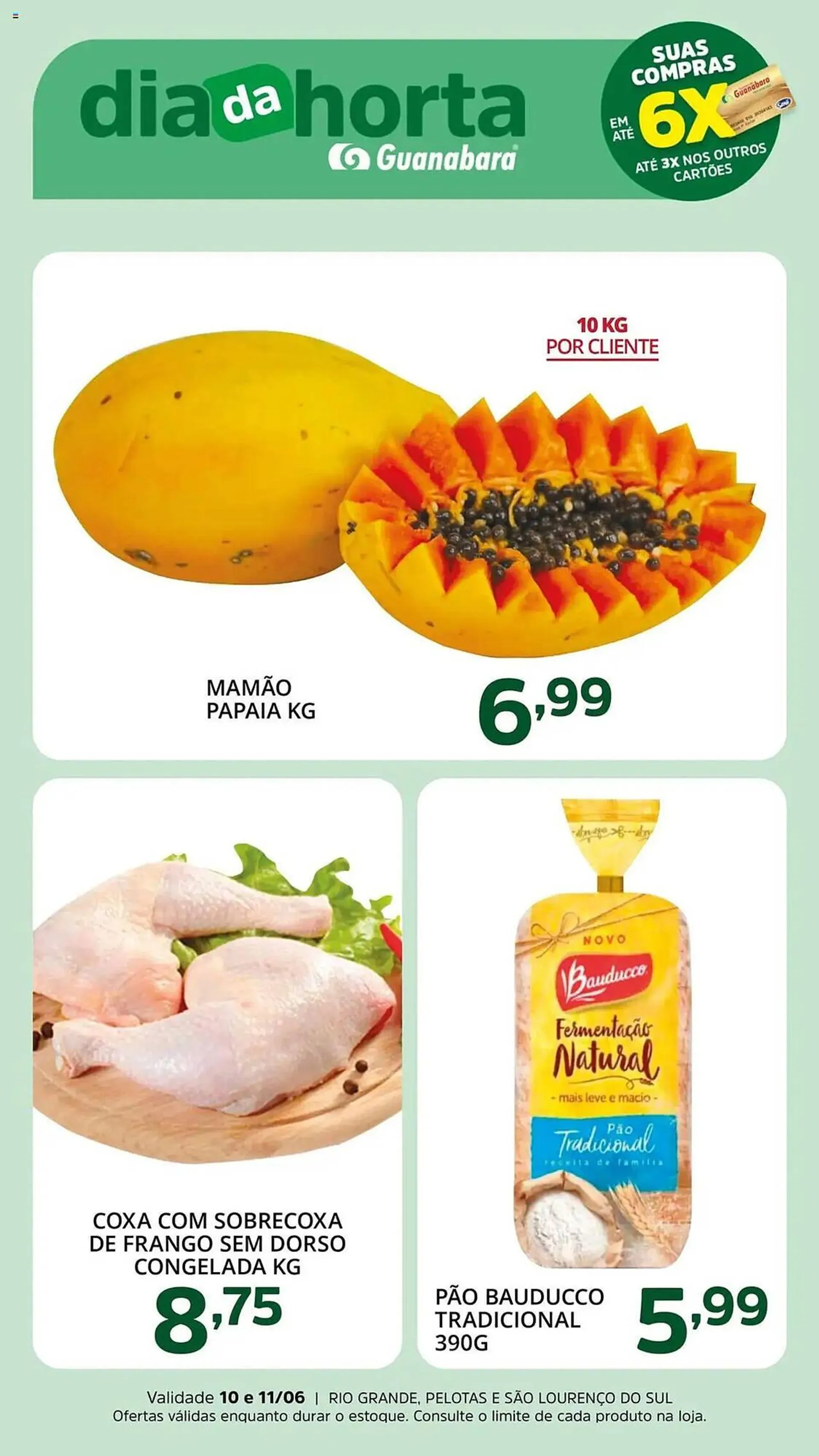 Encarte de Catálogo Supermercados Guanabara 10 de junho até 12 de junho 2025 - Pagina 2