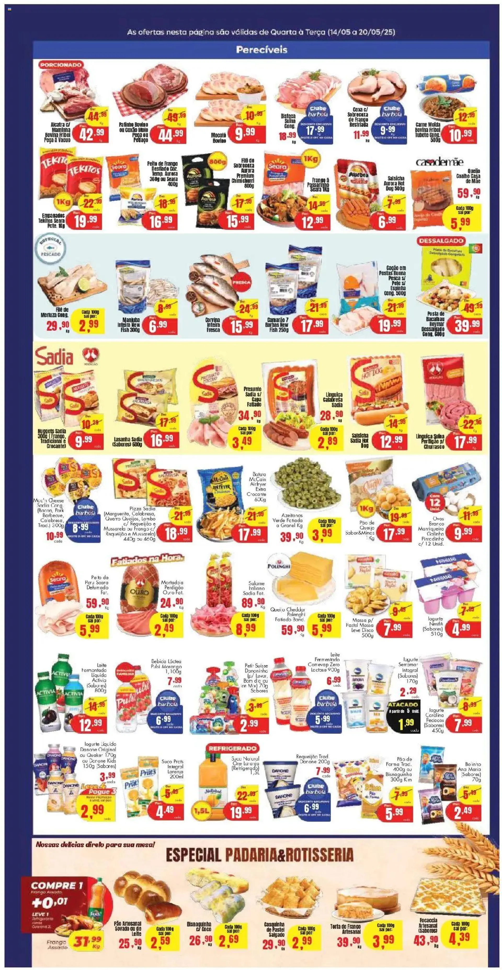 Encarte de Barbosa Supermercados - Ofertas Lojas São José dos Campos e São José Alto da Ponte 14 de maio até 20 de maio 2025 - Pagina 2