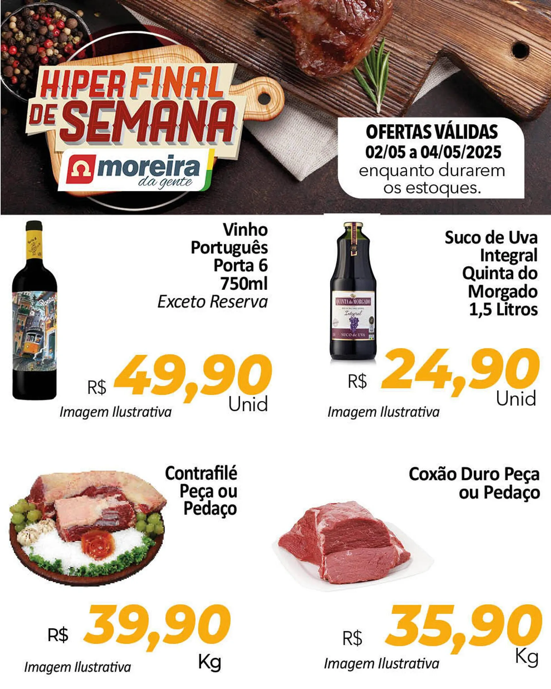Encarte de Catálogo Hiper Moreira 2 de maio até 4 de maio 2025 - Pagina 4