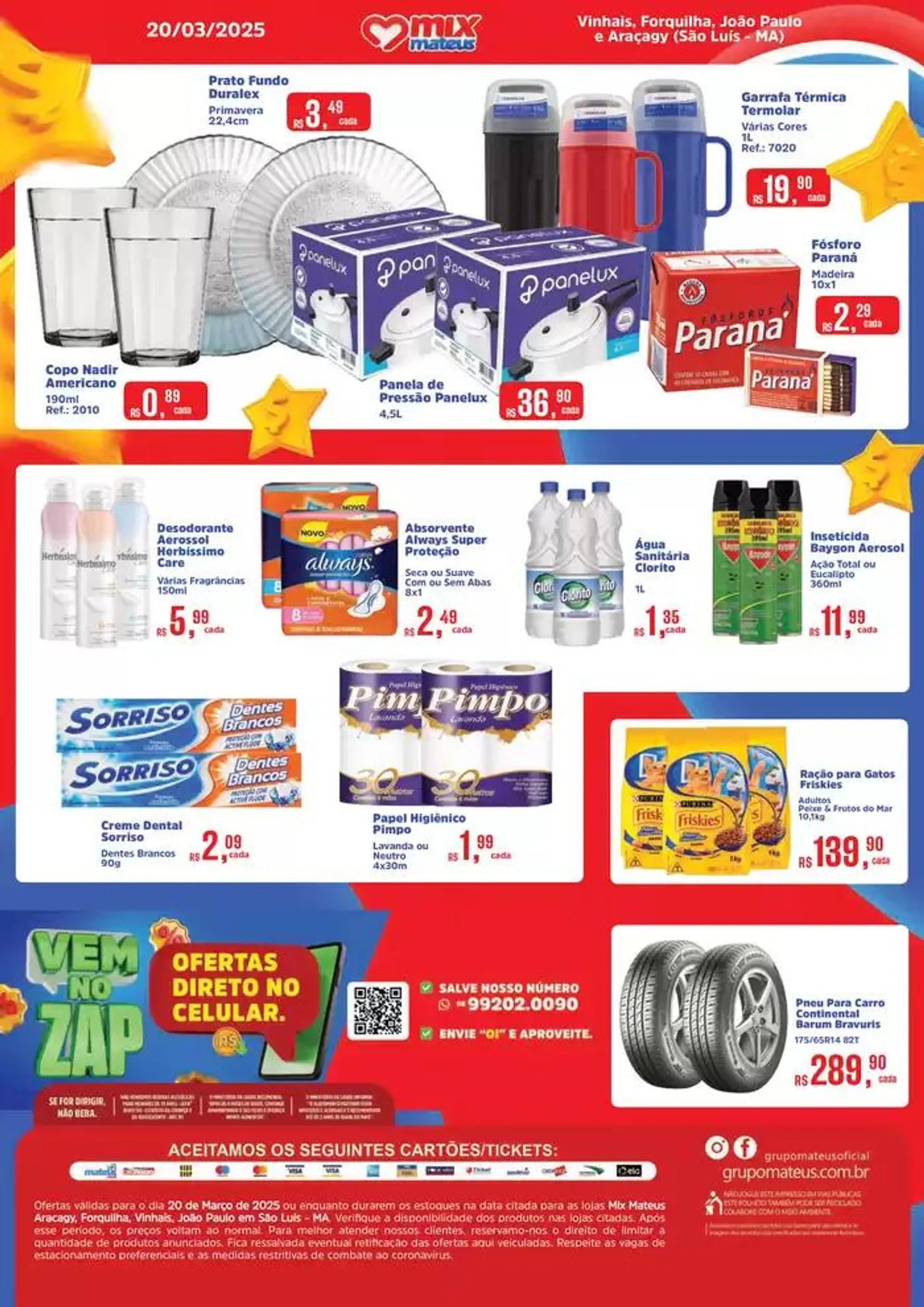 Encarte de Ofertas e promoções atuais 20 de março até 20 de março 2025 - Pagina 4