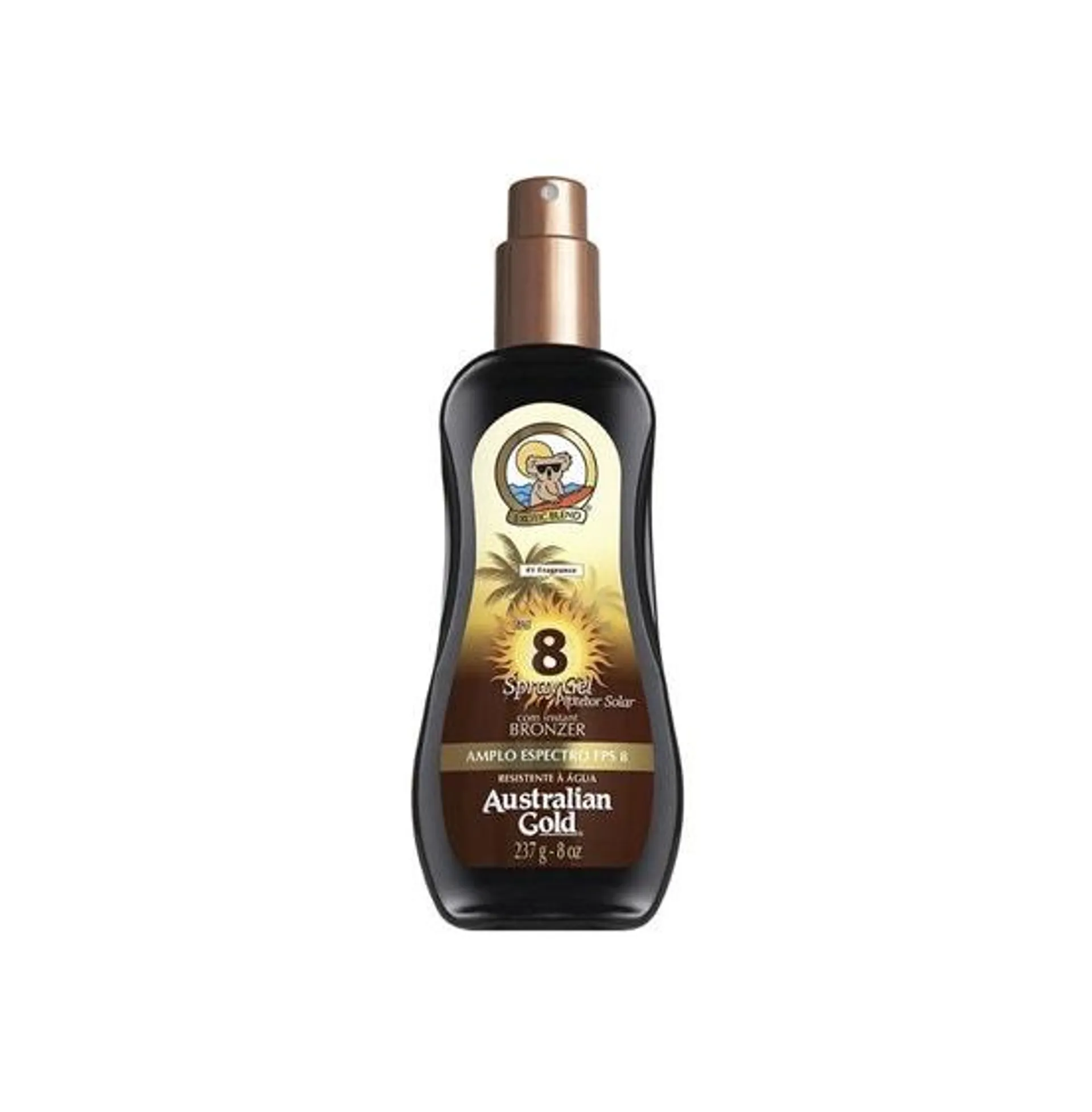 Protetor Solar Australian Gold Spray Gel Fps8 237ml