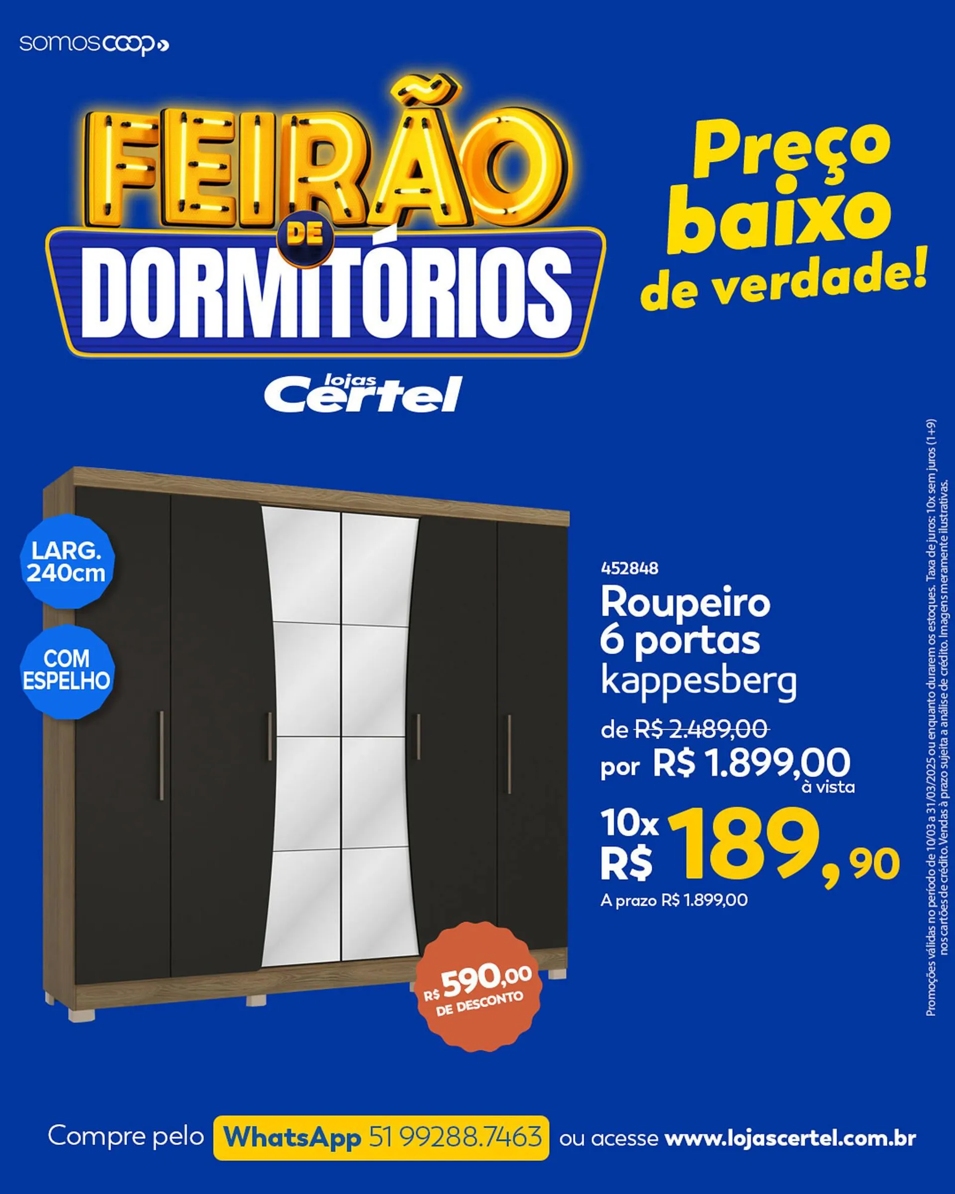 Encarte de Catálogo Lojas Certel 13 de março até 31 de março 2025 - Pagina 3