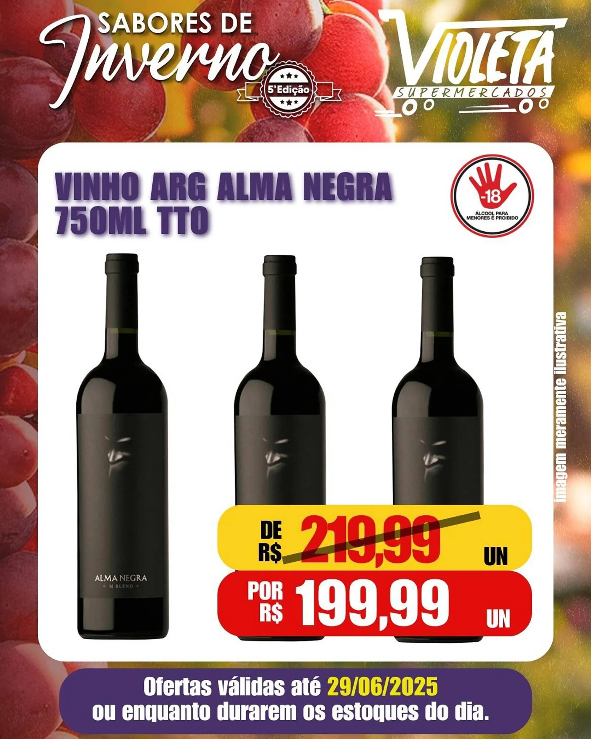 Encarte de Catálogo Violeta Supermercados 7 de junho até 29 de junho 2025 - Pagina 5