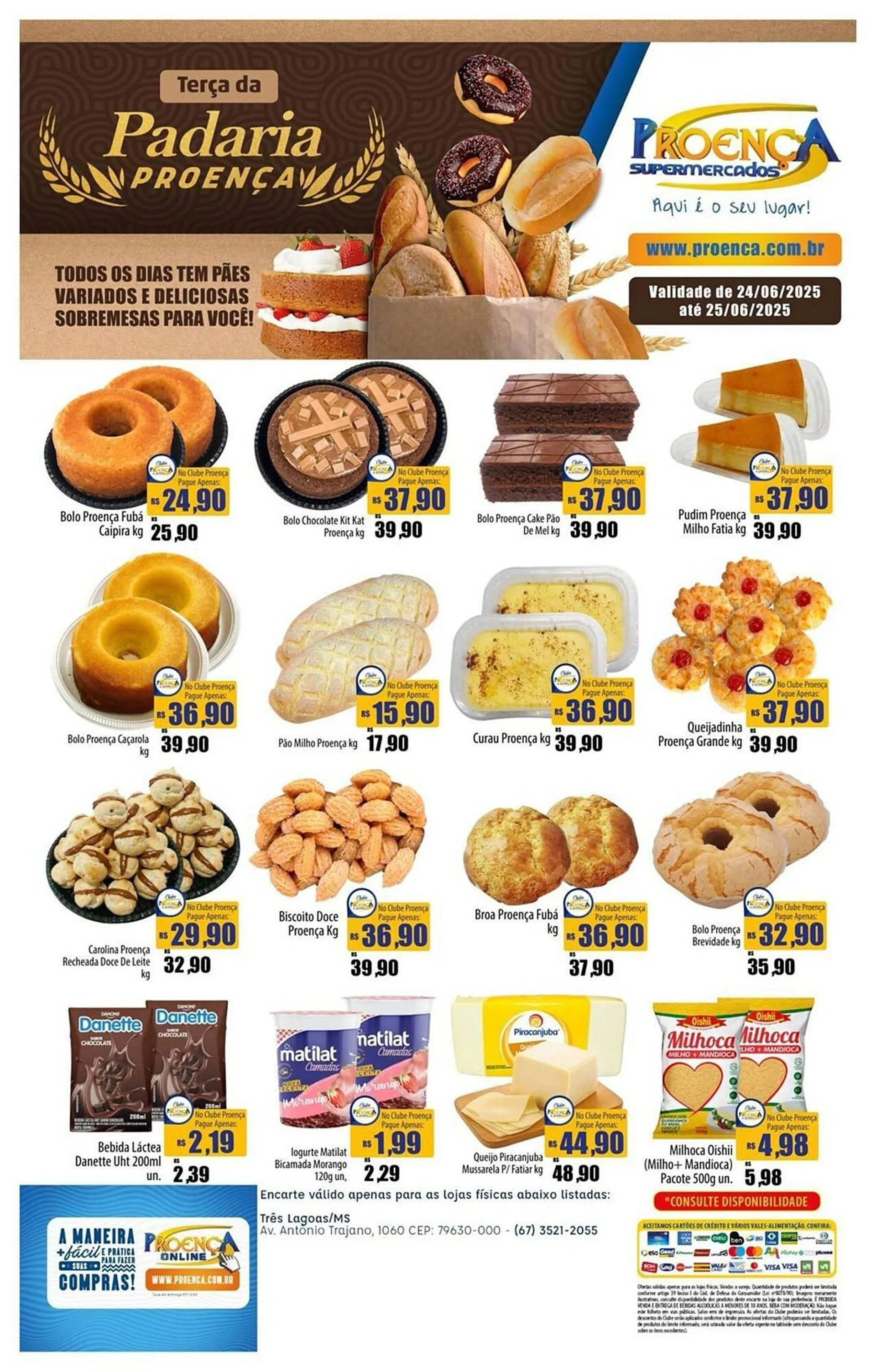Encarte de Catálogo Proença Supermercados 24 de junho até 25 de junho 2025 - Pagina 1