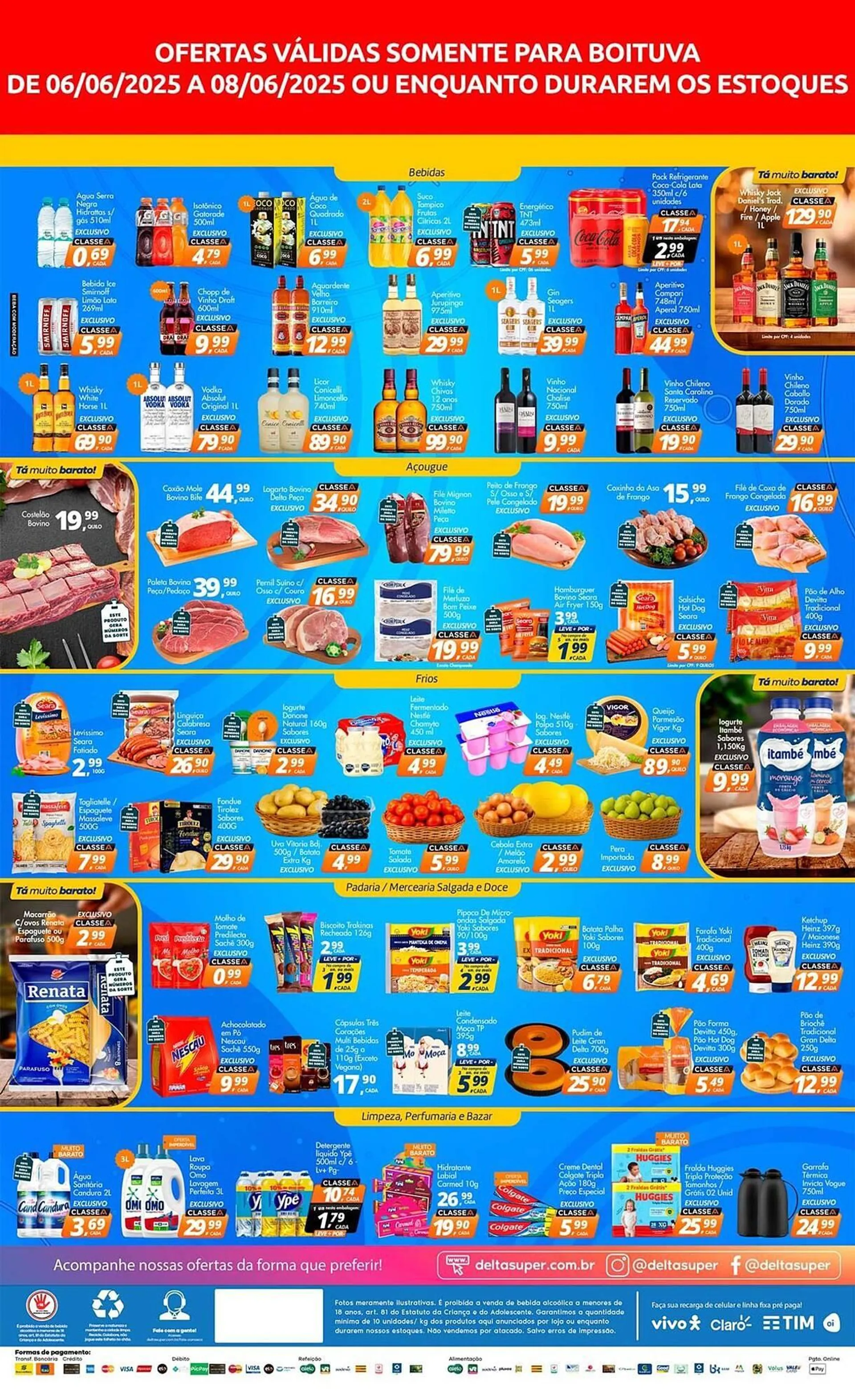 Encarte de Catálogo Delta Supermercados 6 de junho até 8 de junho 2025 - Pagina 2