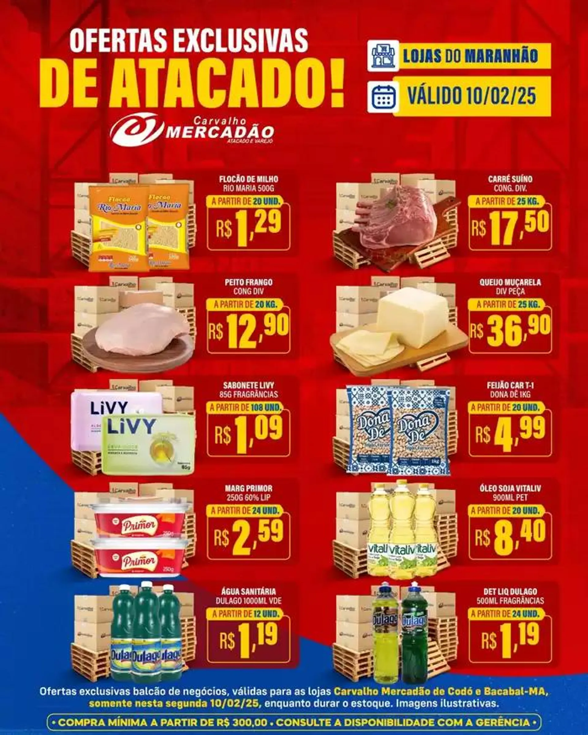 Encarte de Encarte Carvalho Supermercado 11 de fevereiro até 16 de fevereiro 2025 - Pagina 4
