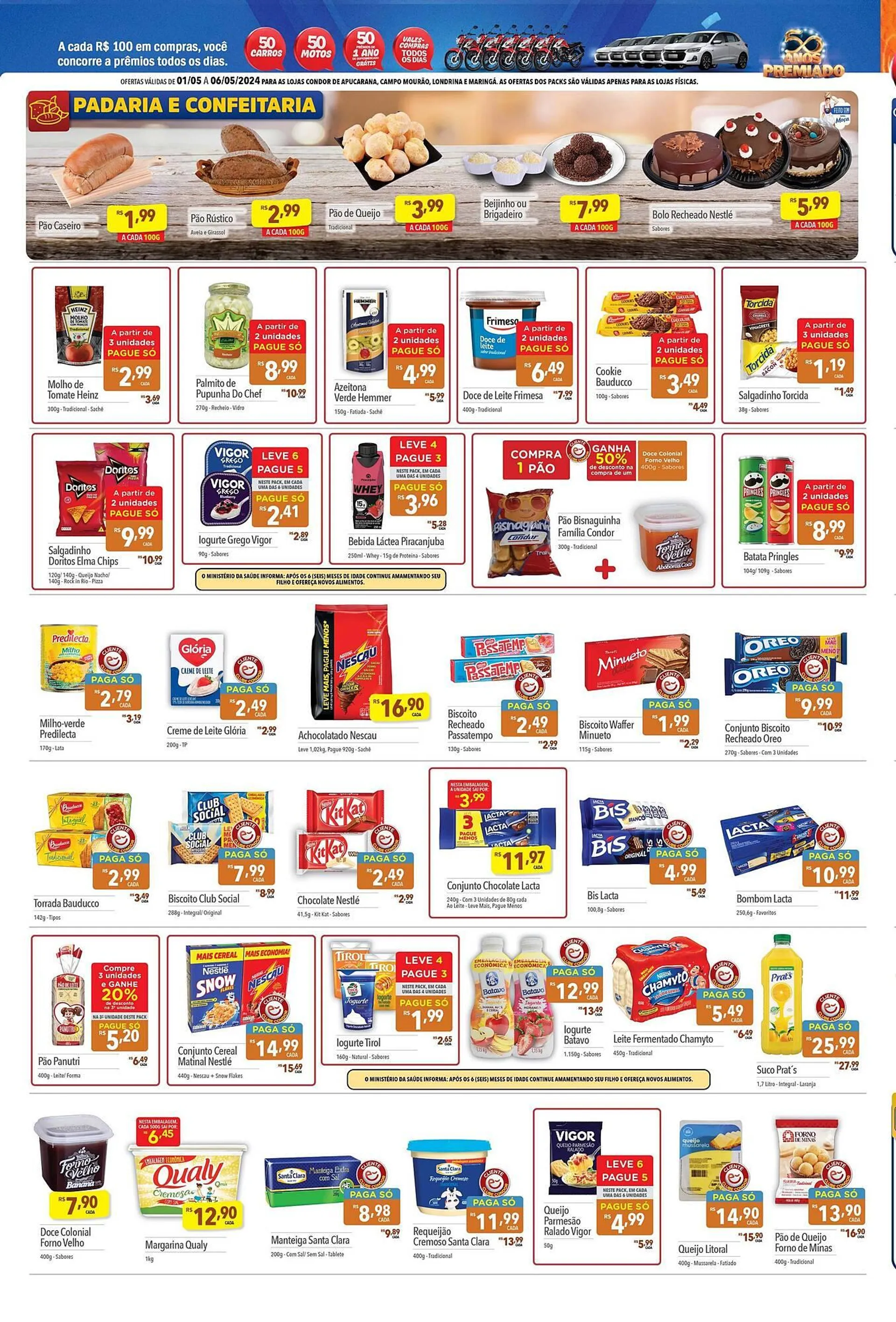 Encarte de Catálogo Supermercados Condor 1 de maio até 8 de maio 2024 - Pagina 2