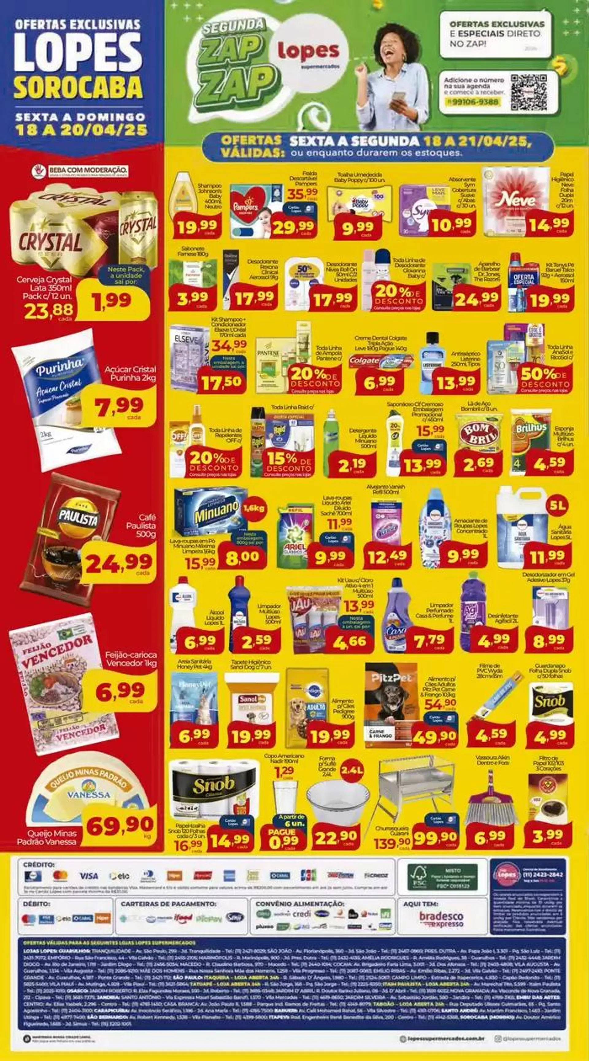 Encarte de SUPER OFERTAS REDE 18 de abril até 21 de abril 2025 - Pagina 4