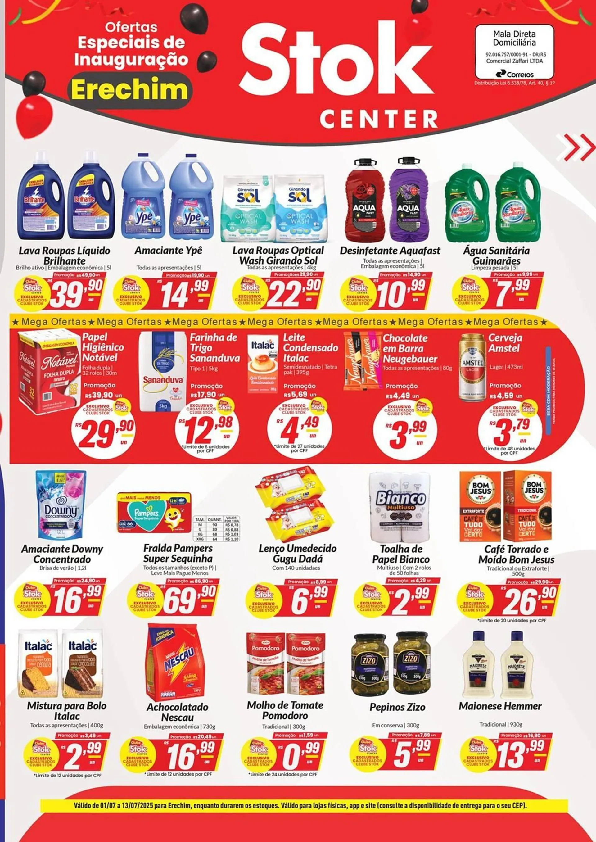 Encarte de Catálogo Stok Center 2 de julho até 13 de julho 2025 - Pagina 1