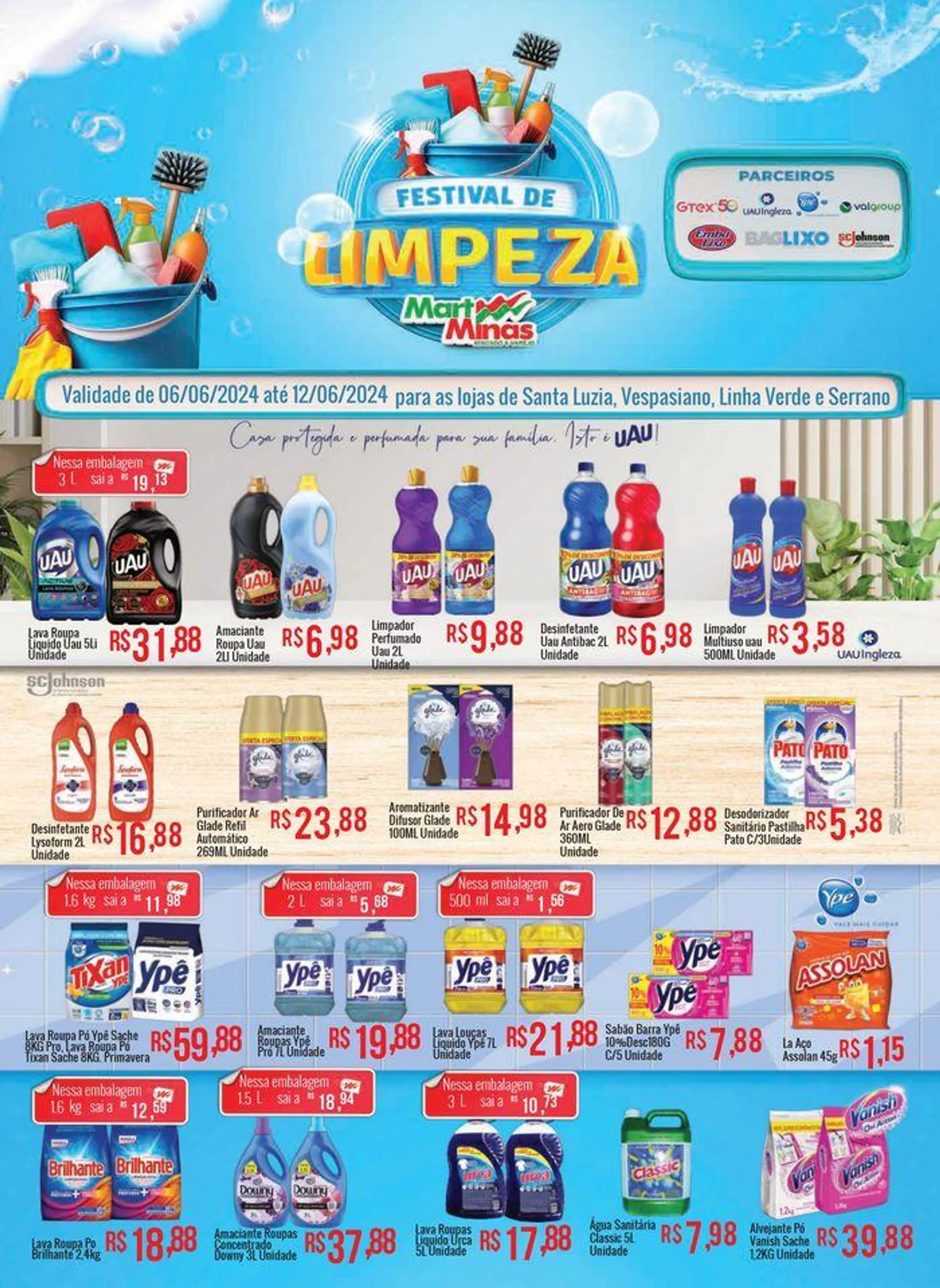 Encarte de Ofertas Mart Minas 6 de junho até 12 de junho 2024 - Pagina 1