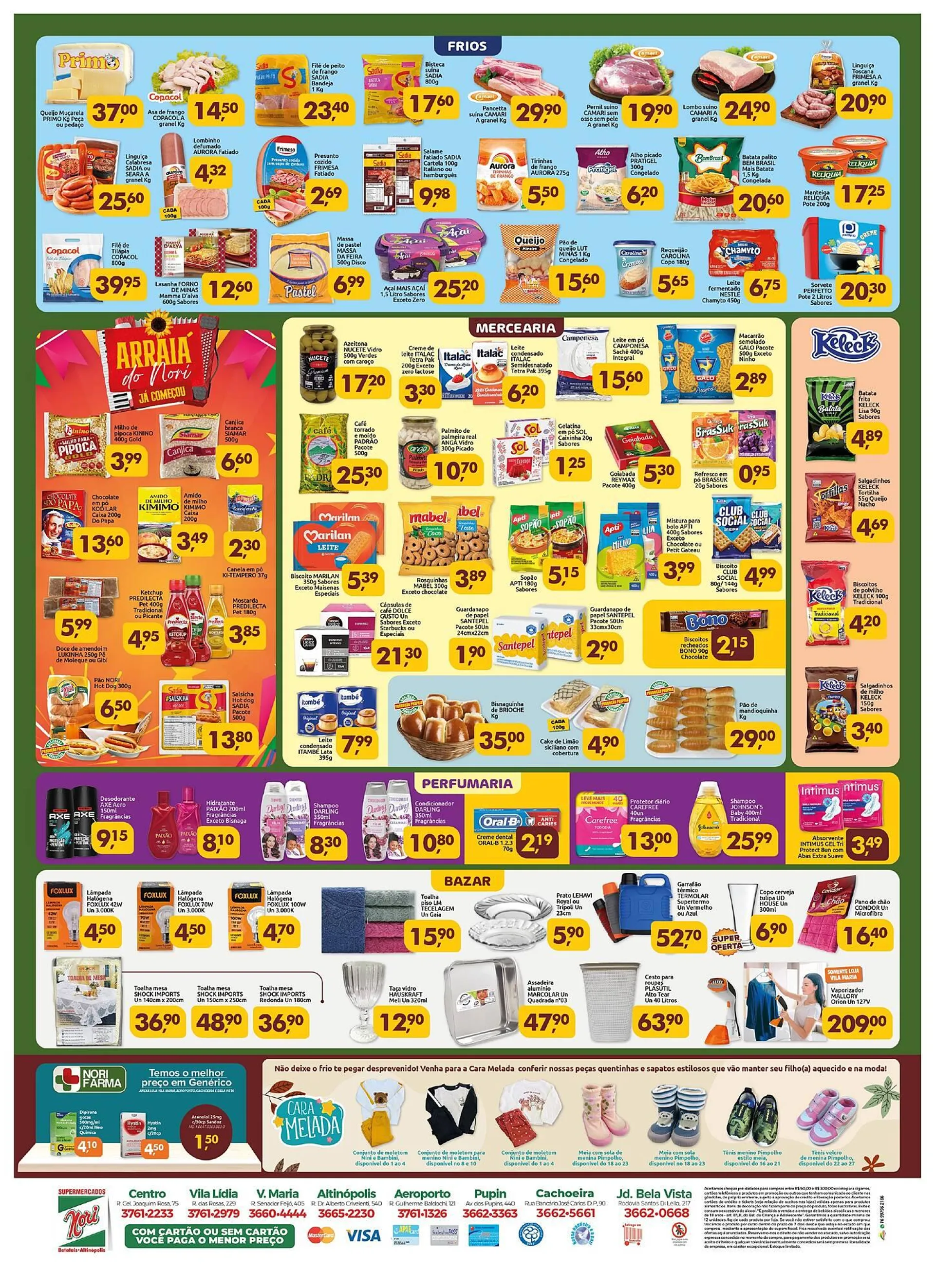 Encarte de Catálogo Supermercados Nori 15 de maio até 21 de maio 2025 - Pagina 2