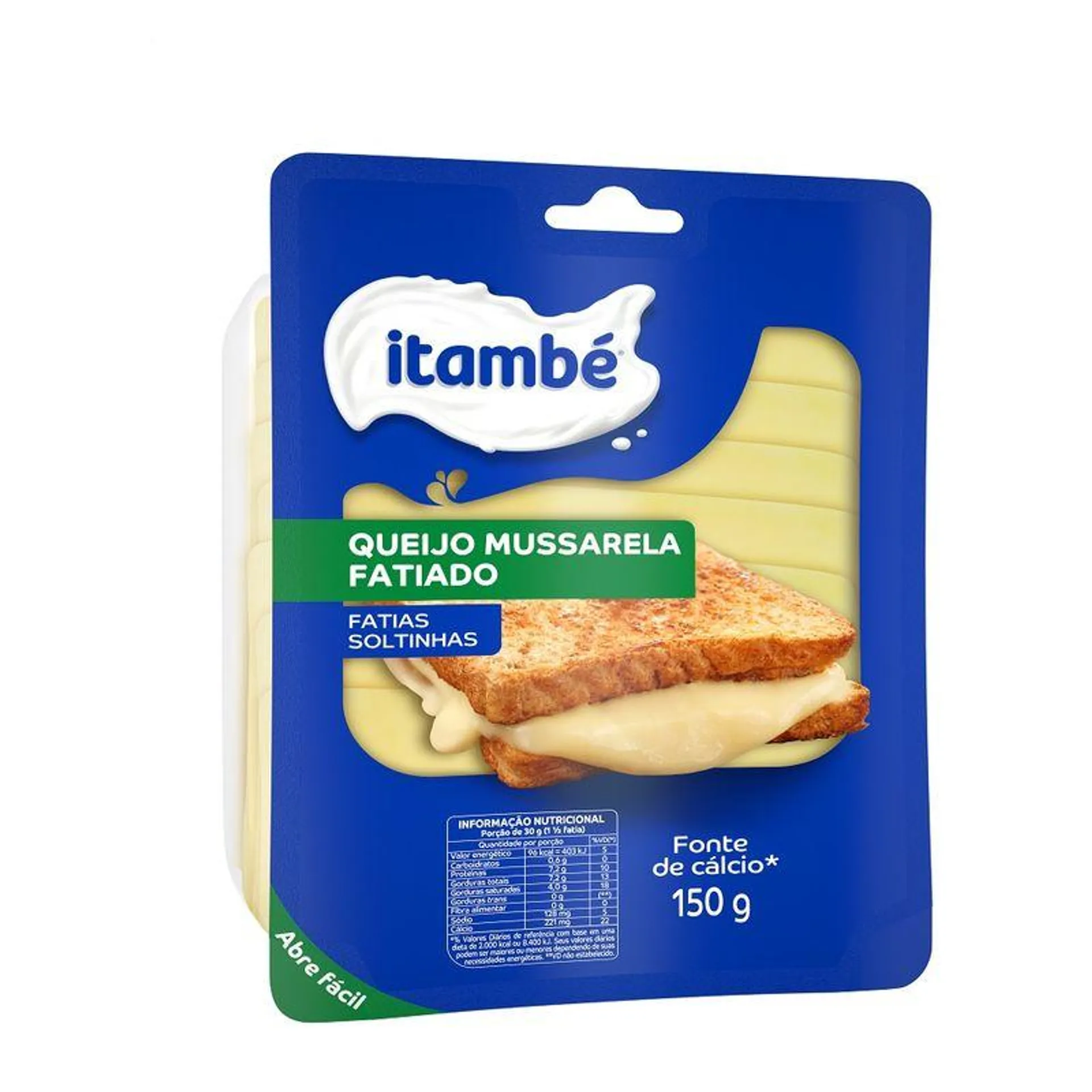 Queijo Muçarela Itamvé 150g Fatiado