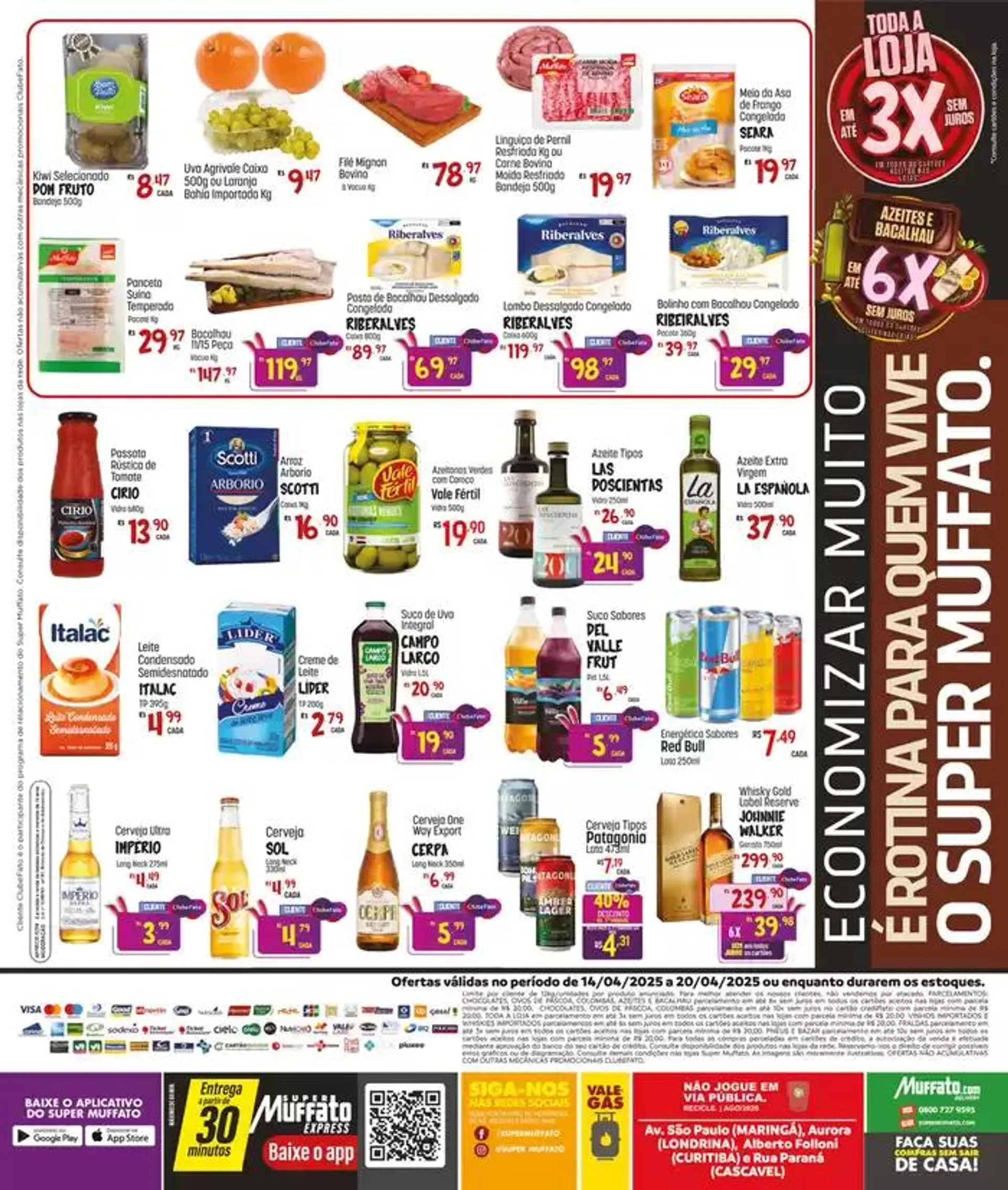 Encarte de Ofertas especiais atraentes para todos 14 de abril até 20 de abril 2025 - Pagina 2
