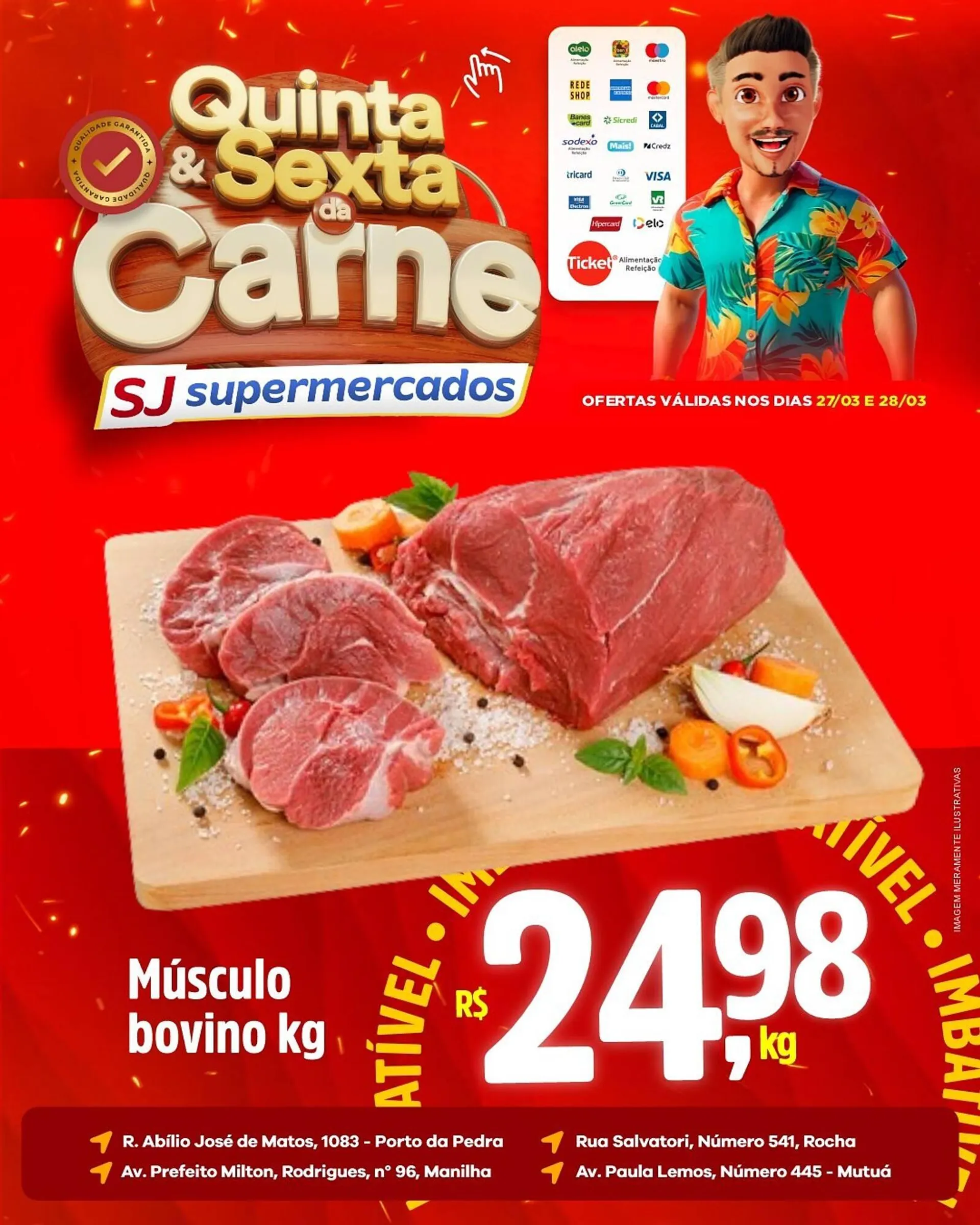 Encarte de Catálogo Sj Supermercados 27 de março até 28 de março 2025 - Pagina 2