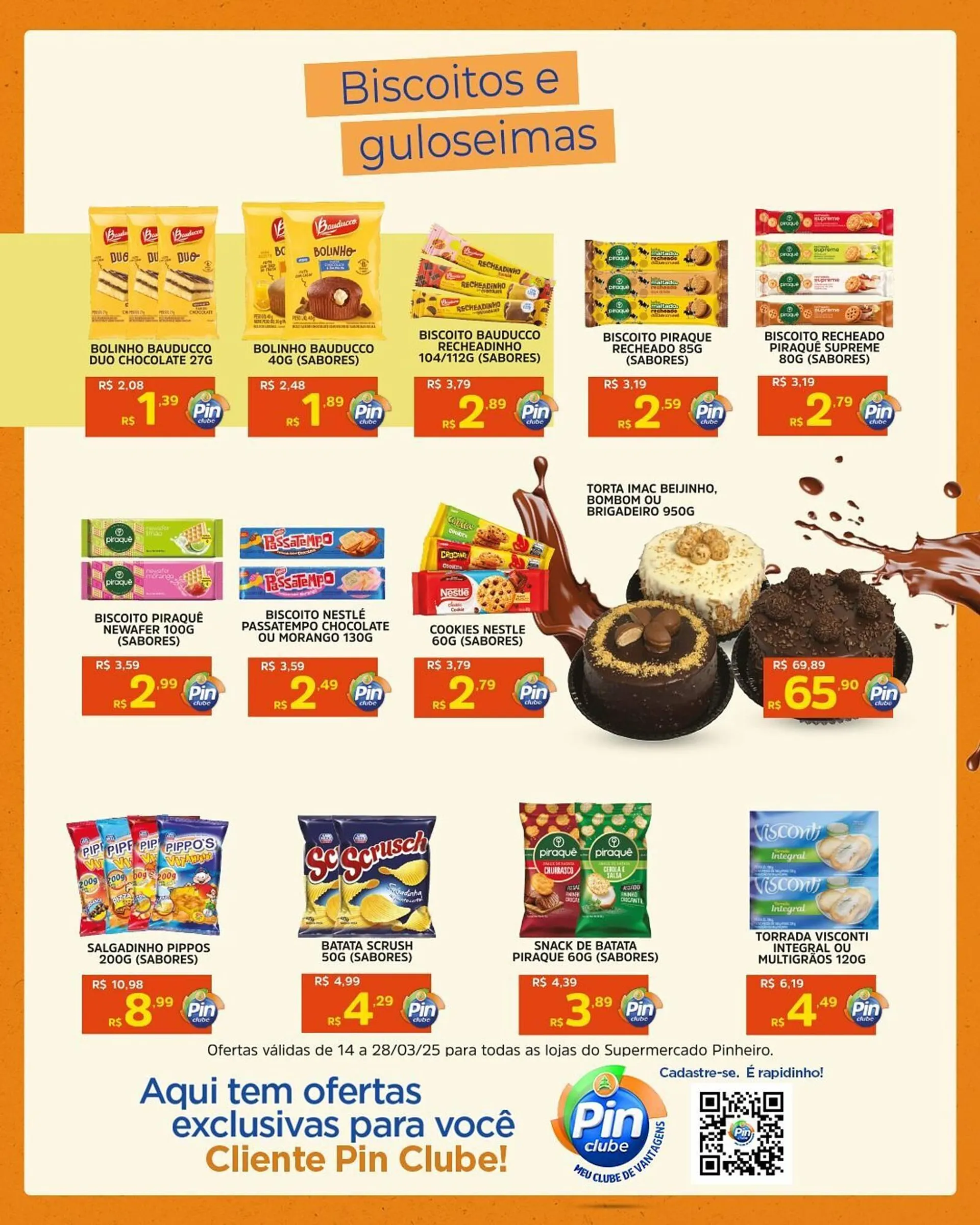 Encarte de Catálogo Pinheiro Supermercado 17 de março até 28 de março 2025 - Pagina 4