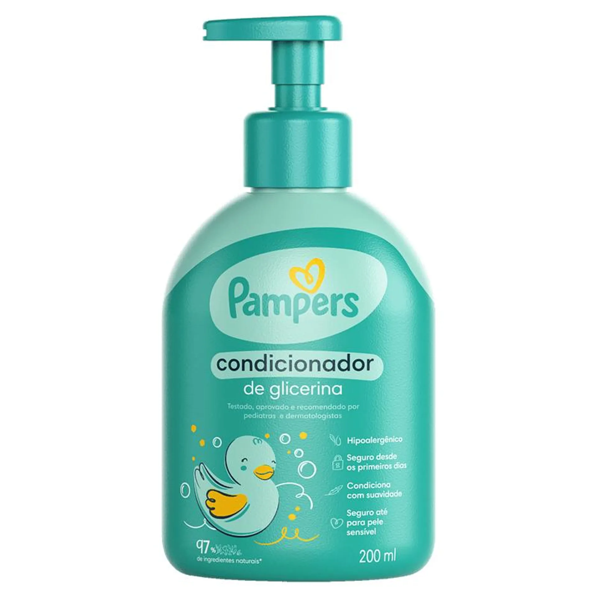 Condicionador Infantil de Glicerina Pampers - 200ml