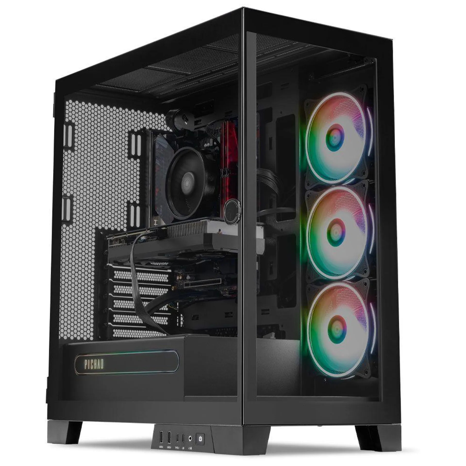 PC Gamer Pichau Highflyer, AMD Ryzen 7 5800XT, GeForce RTX 4070 Ti Super 16GB, 32GB DDR4, SSD M.2 1TB