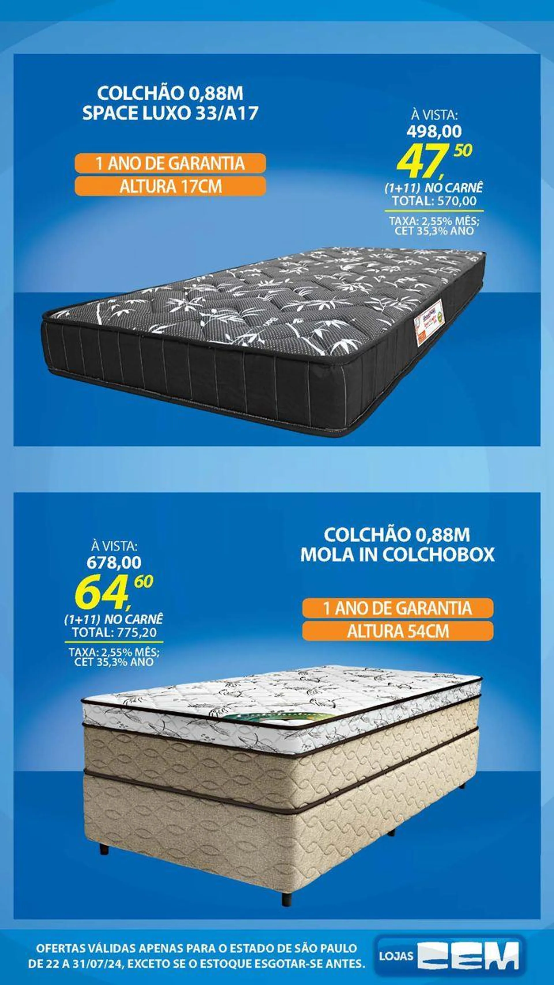 Oferta Lojas Cem - 53