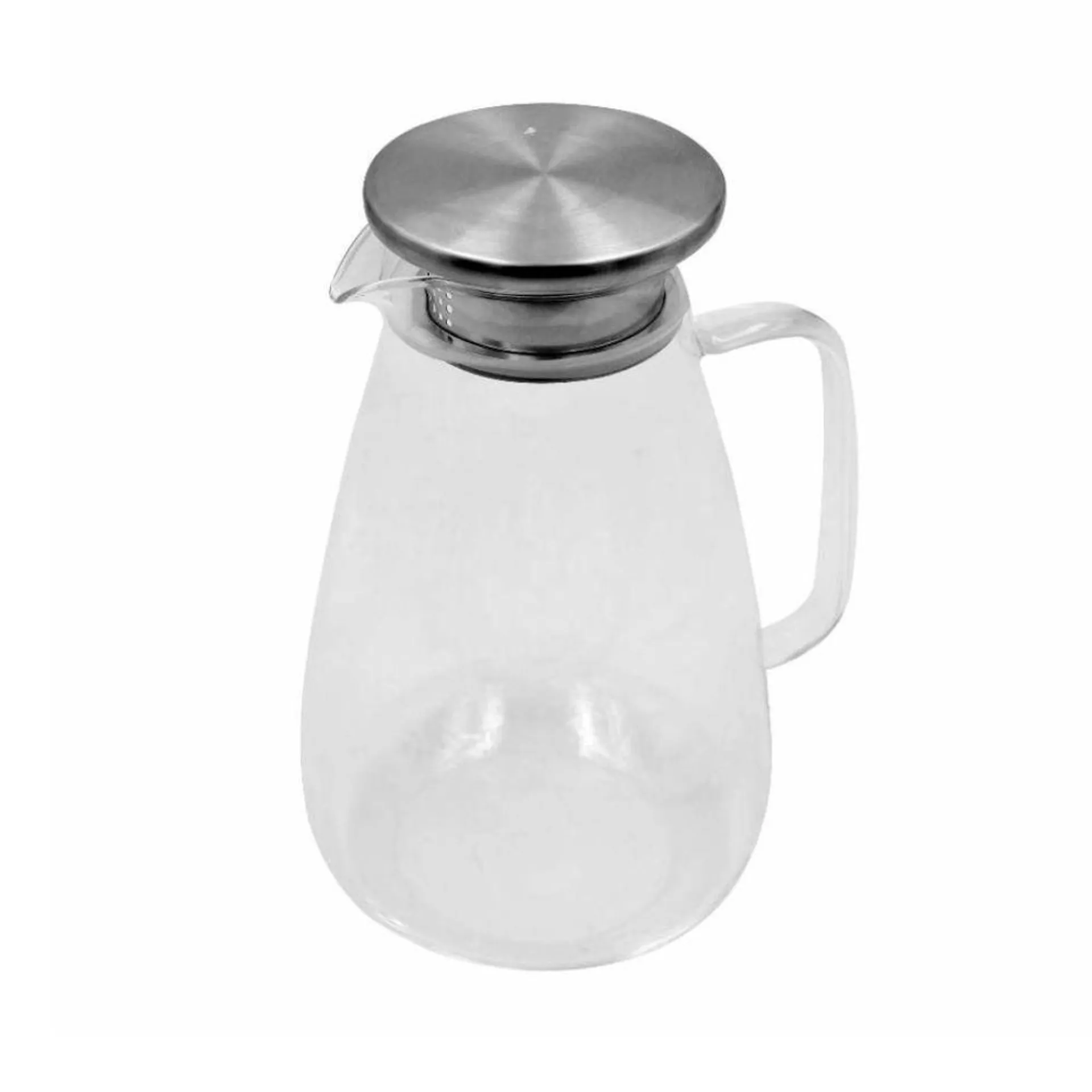 Jarra Com Tampa Inox Titanium Havan Casa 2,2 Litros - Vidro