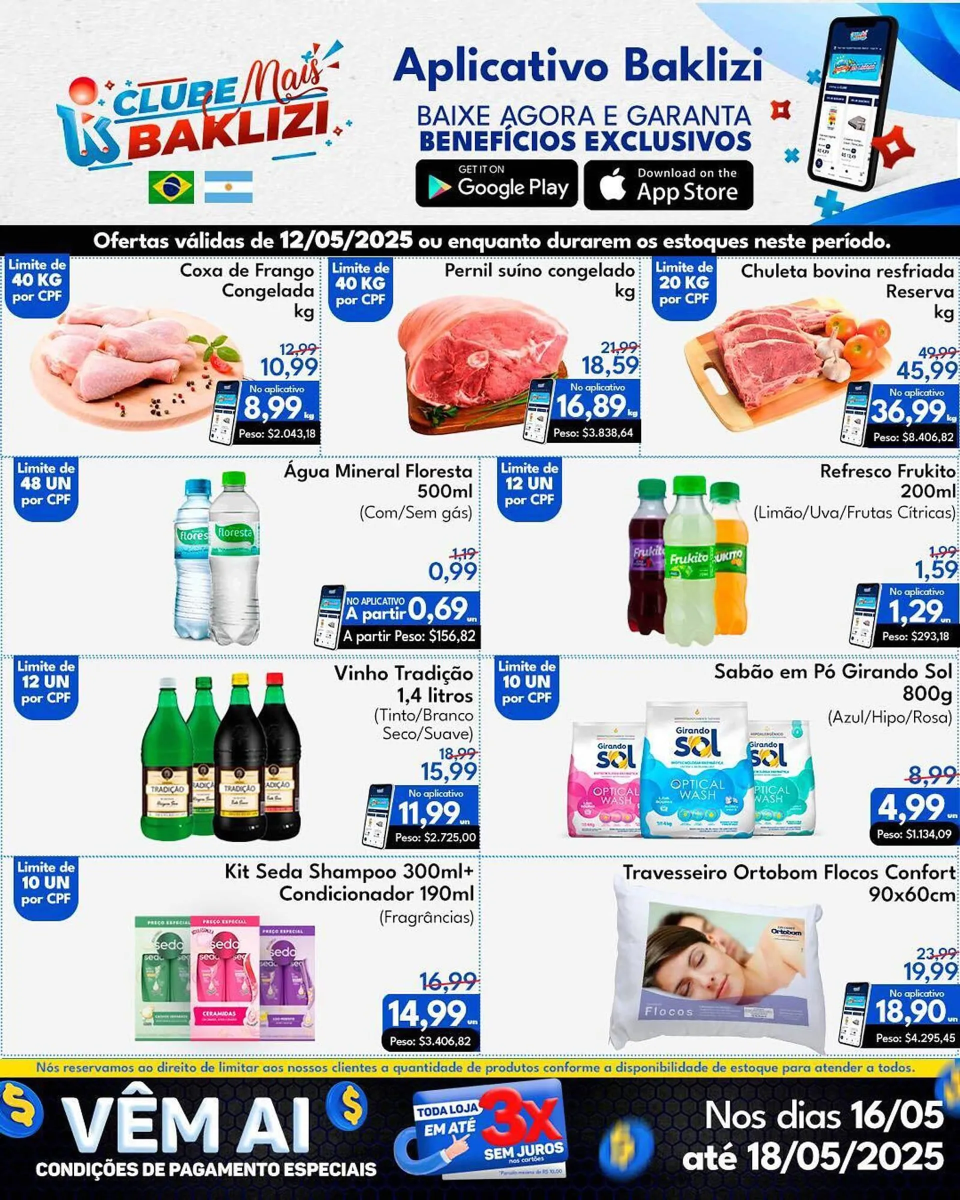 Encarte de Catálogo Supermercados Baklizi 12 de maio até 18 de maio 2025 - Pagina 2