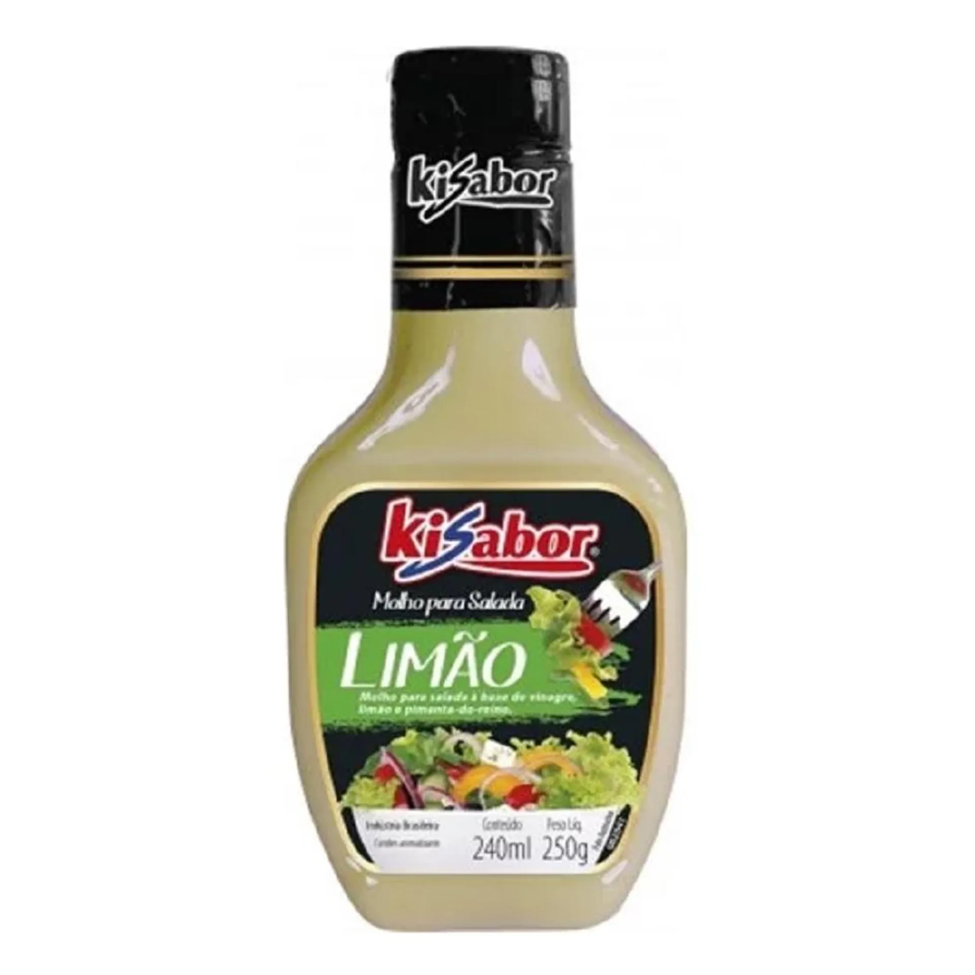 Molho Salada Kisabor Limão Pet 240ml