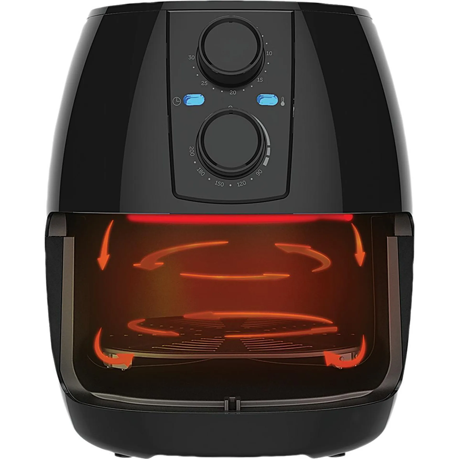 Fritadeira Air Fryer 3 Litros Cadence Pratic Fryer FRT515 Preta 127V