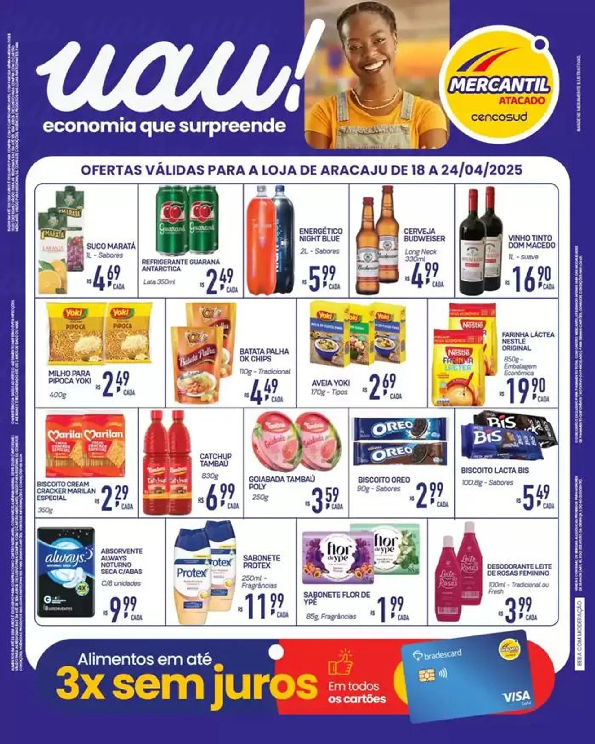 Encarte de Uau economia Que Surpreende 18 de abril até 24 de abril 2025 - Pagina 2