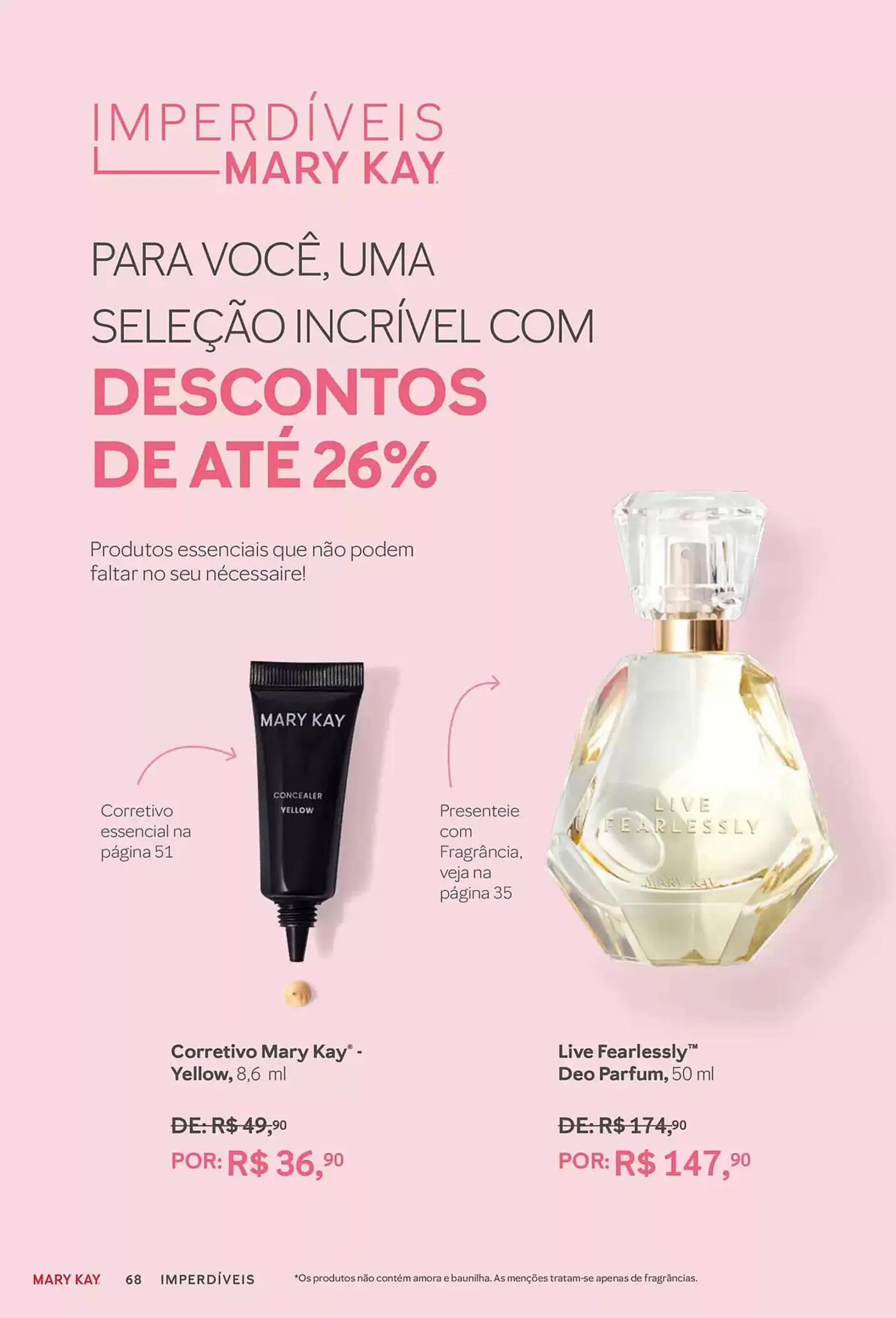 Encarte de Catálogo Mary Kay 3 de janeiro até 3 de julho 2025 - Pagina 68
