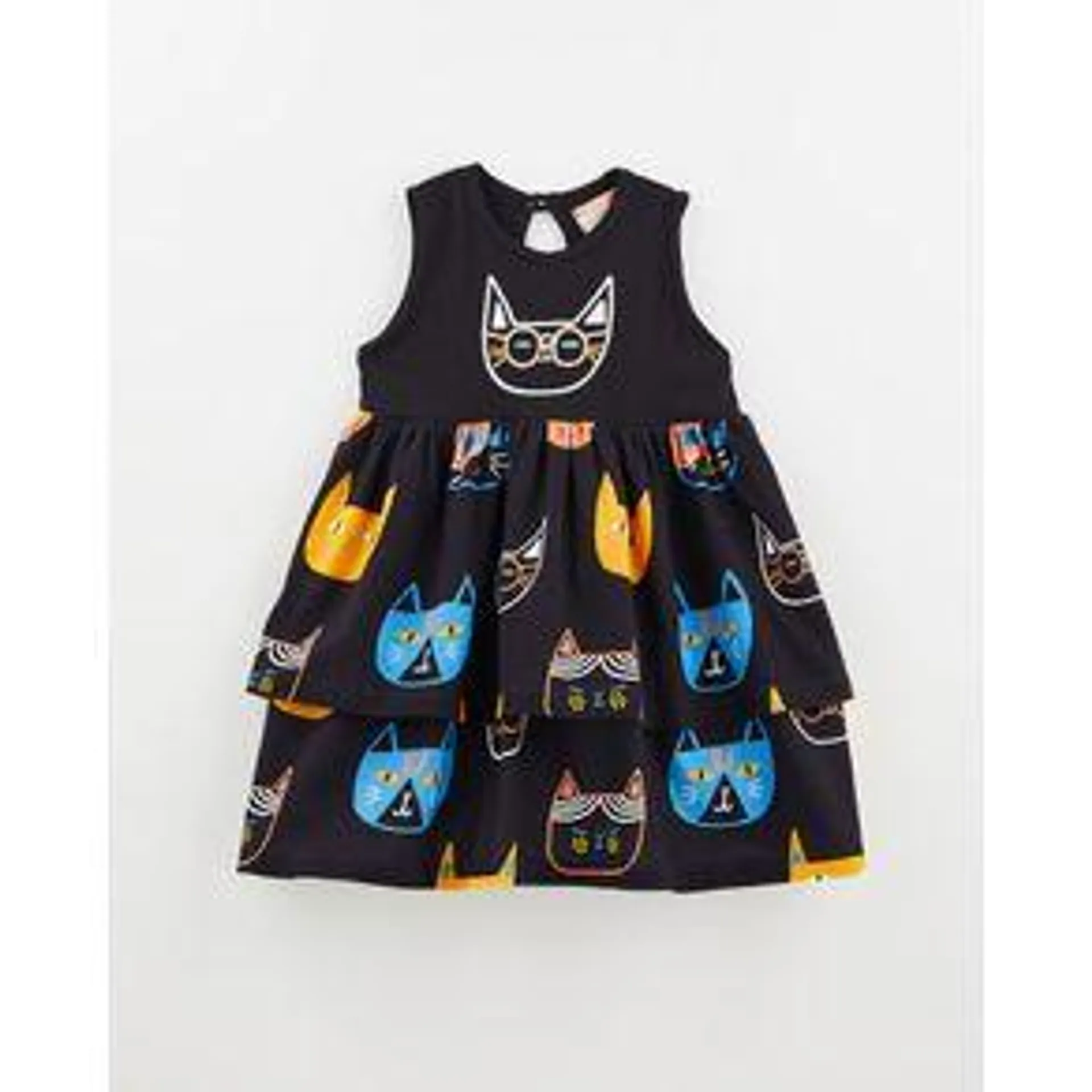 Vestido Bebe Malha Neko