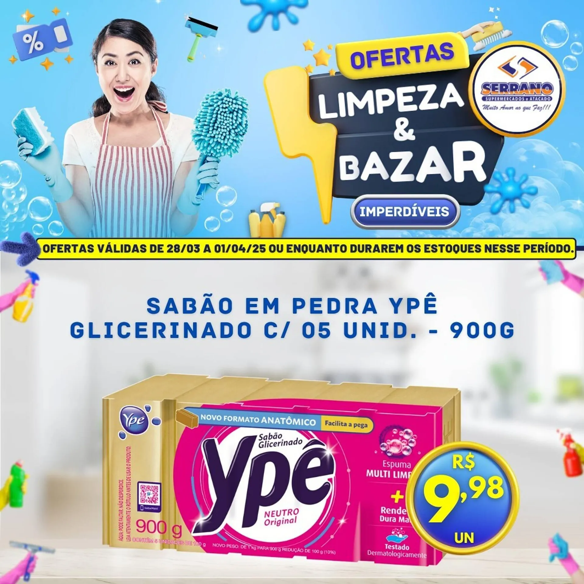 Encarte de Catálogo Serrano Supermercado 31 de março até 1 de abril 2025 - Pagina 3