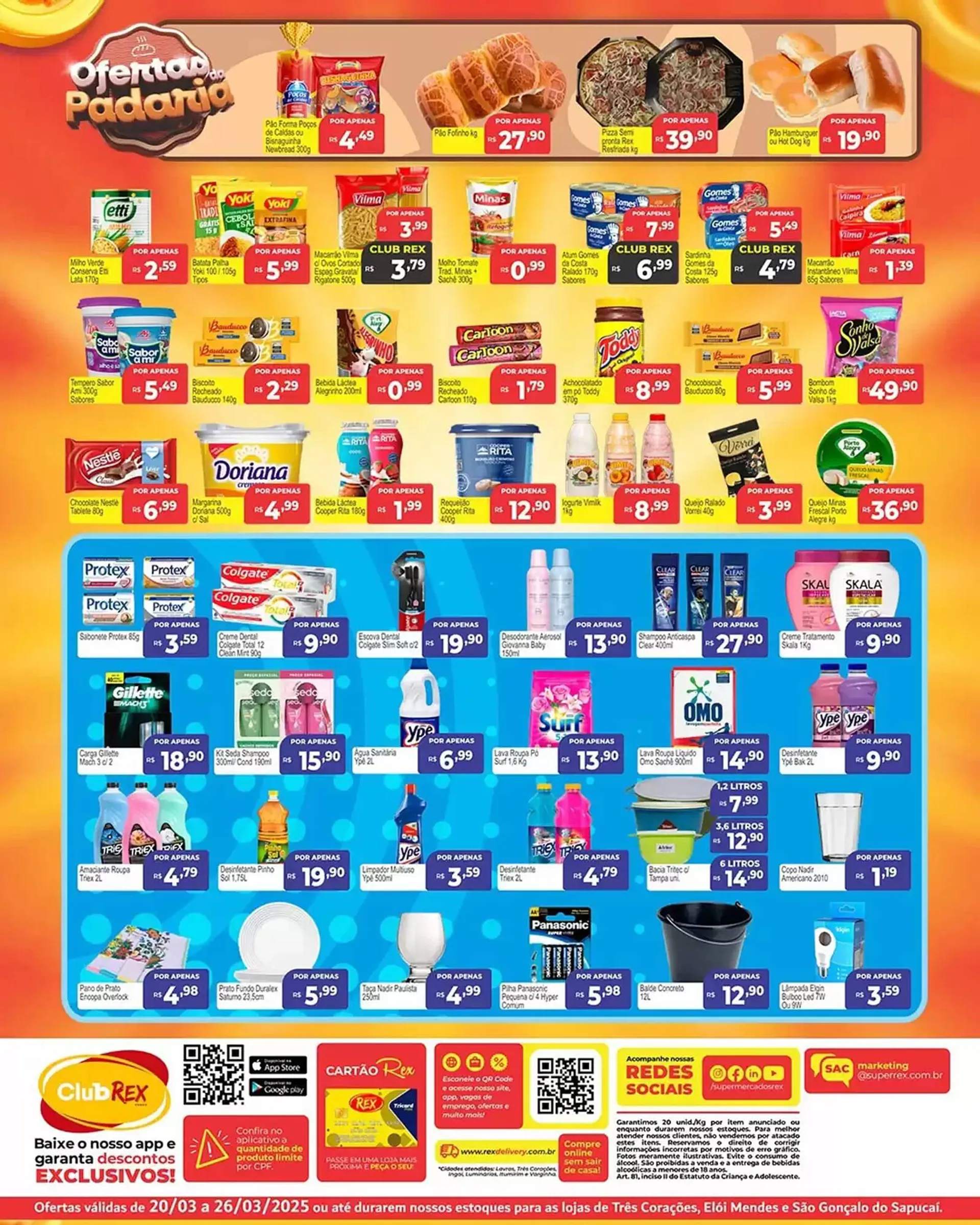 Encarte de Catálogo Supermercados Rex 20 de março até 2 de abril 2025 - Pagina 5