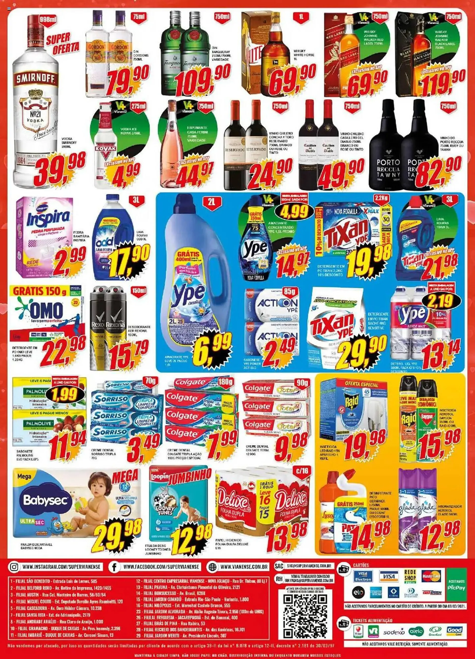 Encarte de Catálogo Vianense Supermercados 25 de abril até 1 de maio 2025 - Pagina 4