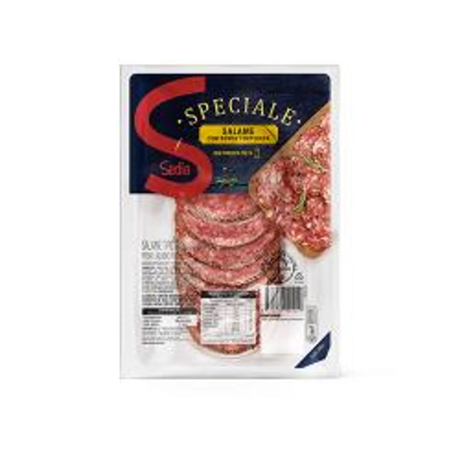 Salame Italiano Fatiado Com Borda Temperada Sadia Speciale 100g