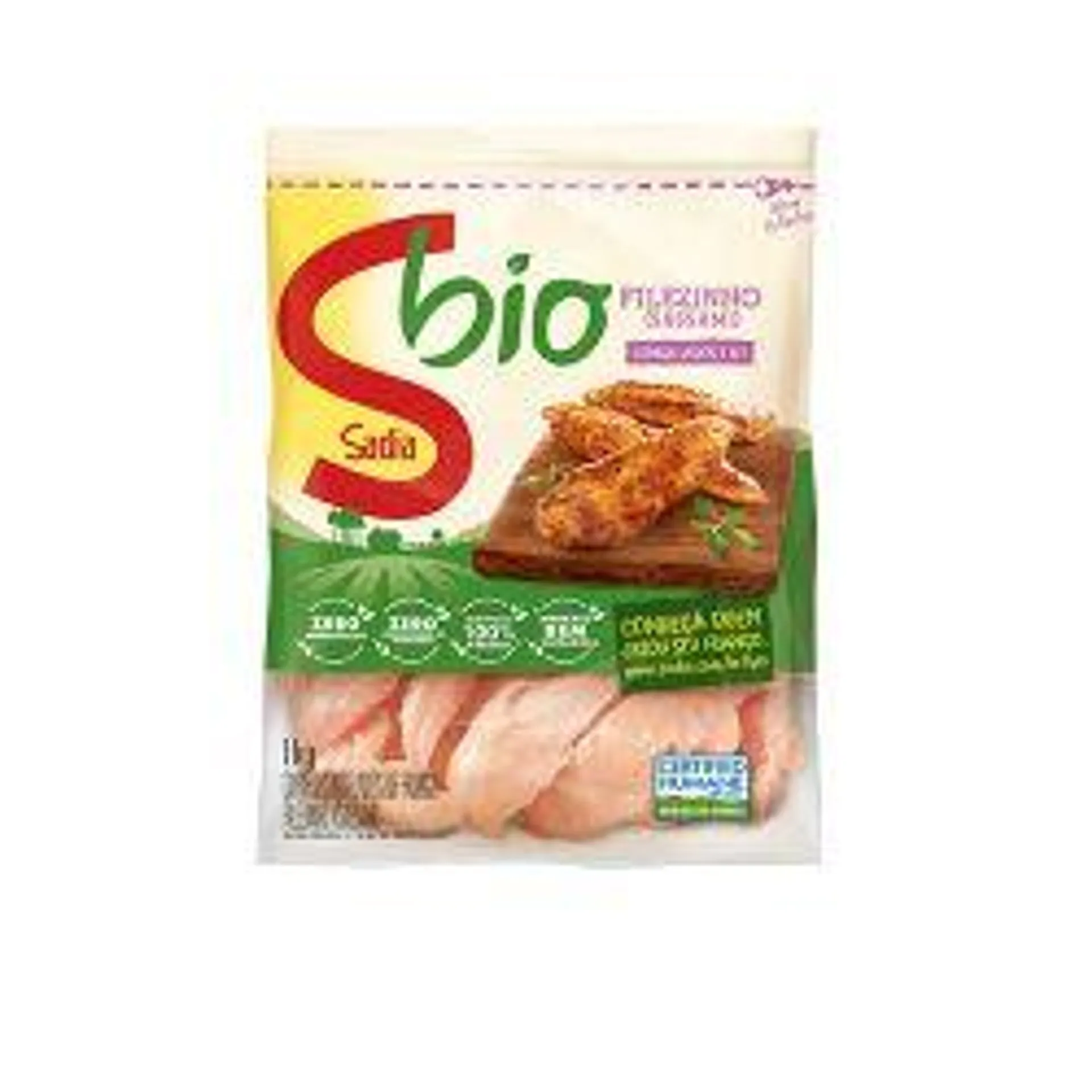 Filezinho Sassami de Frango Congelado Sadia Bio 1kg