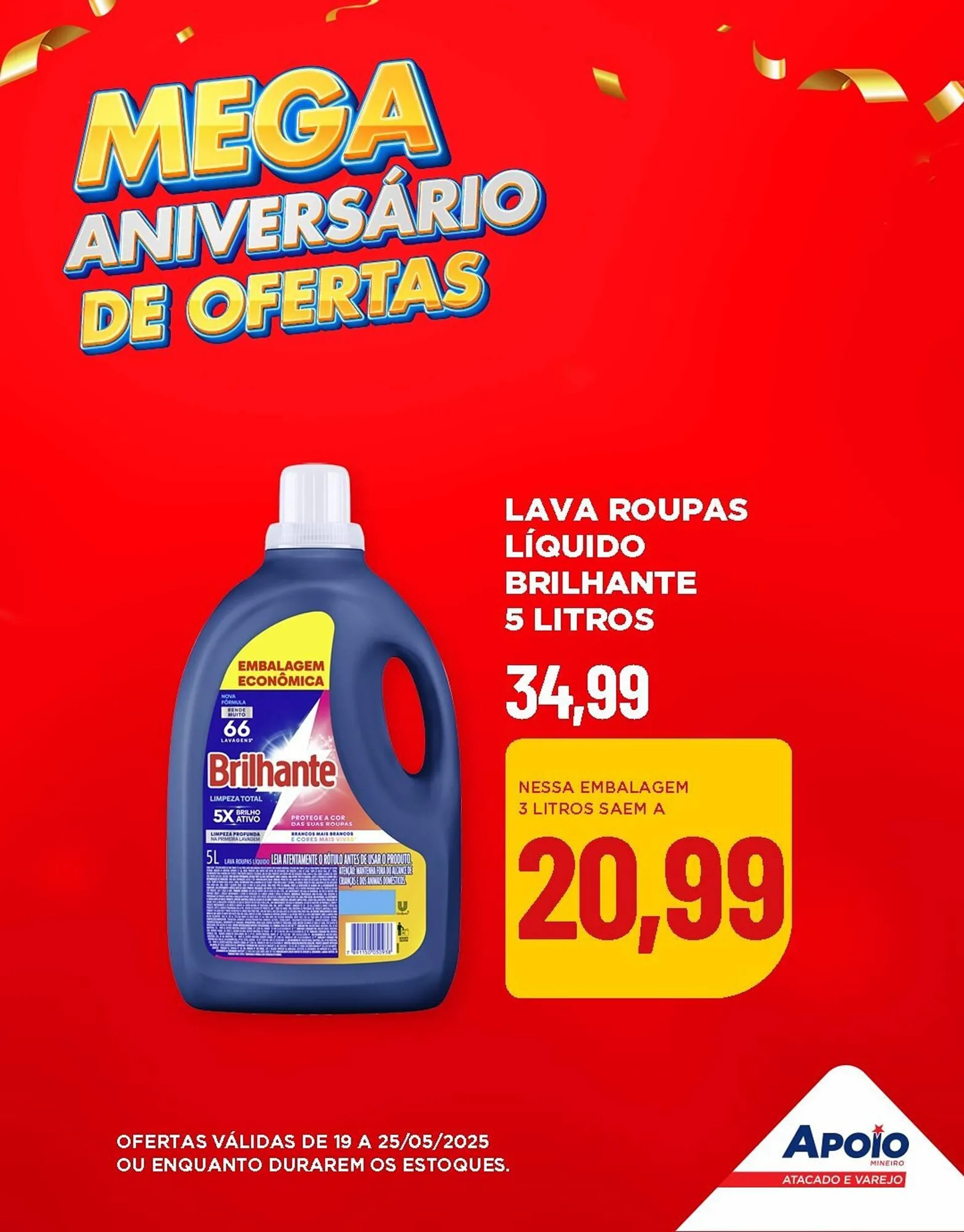 Encarte de Catálogo Apoio Mineiro 20 de maio até 25 de maio 2025 - Pagina 5