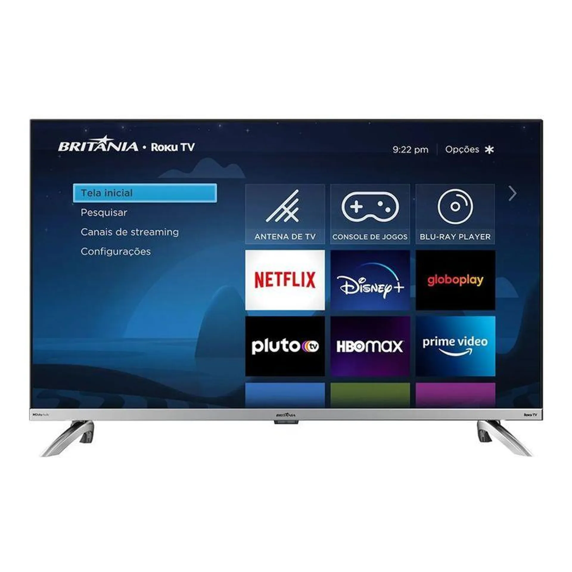 Smart Tv 32 Polegadas Britânia BTV32G7PR2CSGBLH Led HD