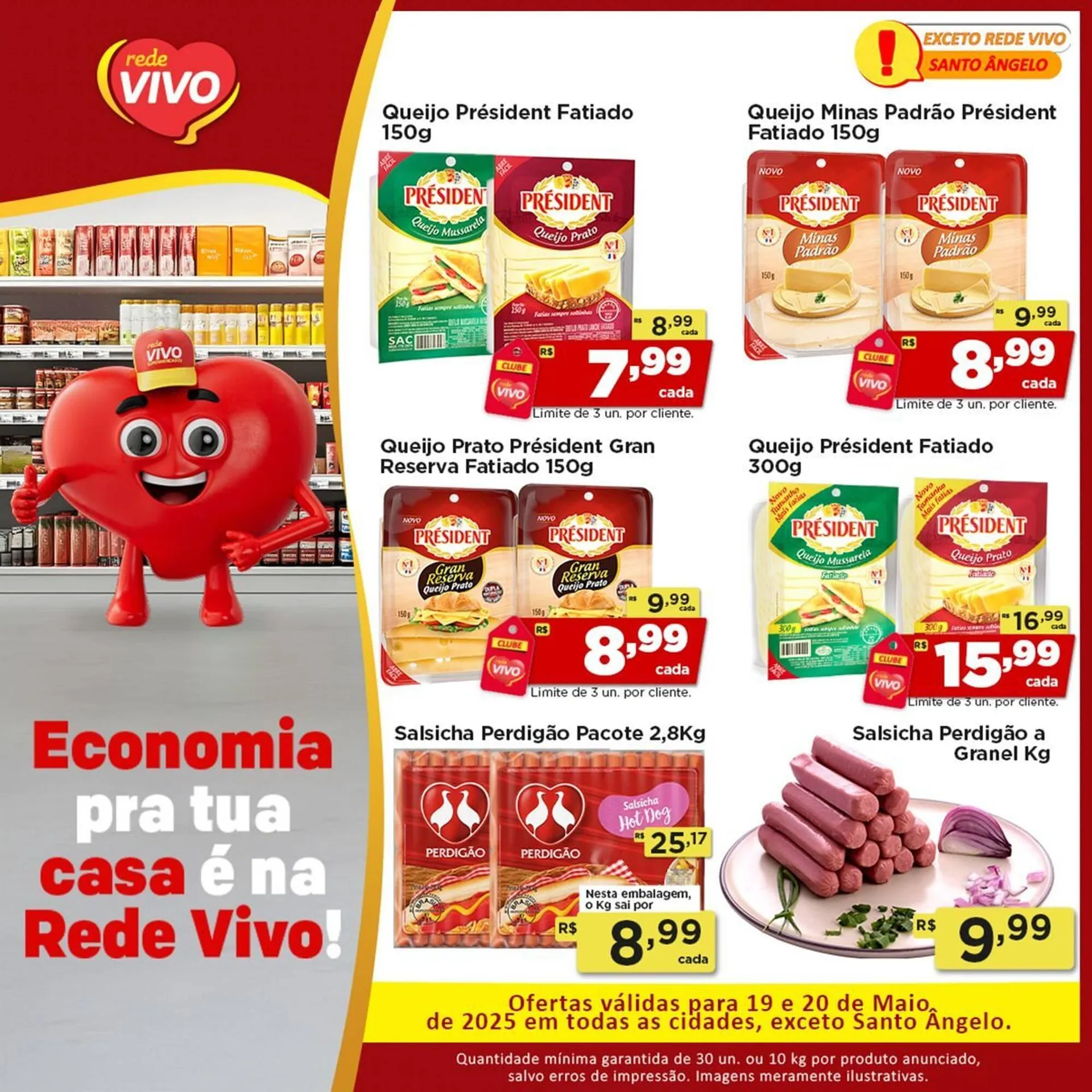 Encarte de Catálogo Rede Vivo 19 de maio até 25 de maio 2025 - Pagina 3
