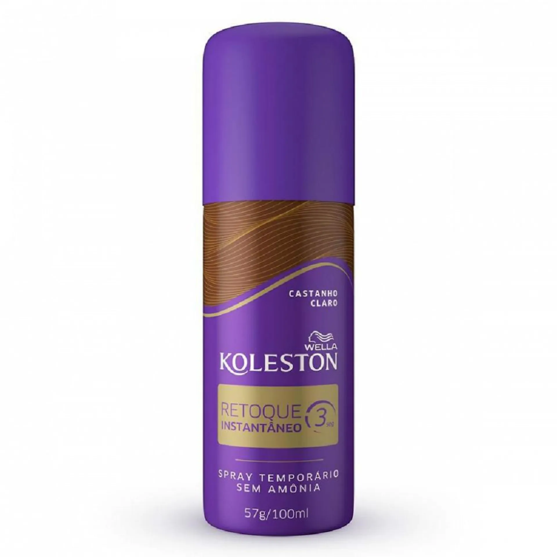 Retoque Instantâneo Da Raiz Spray Koleston Castanho Claro 100ml