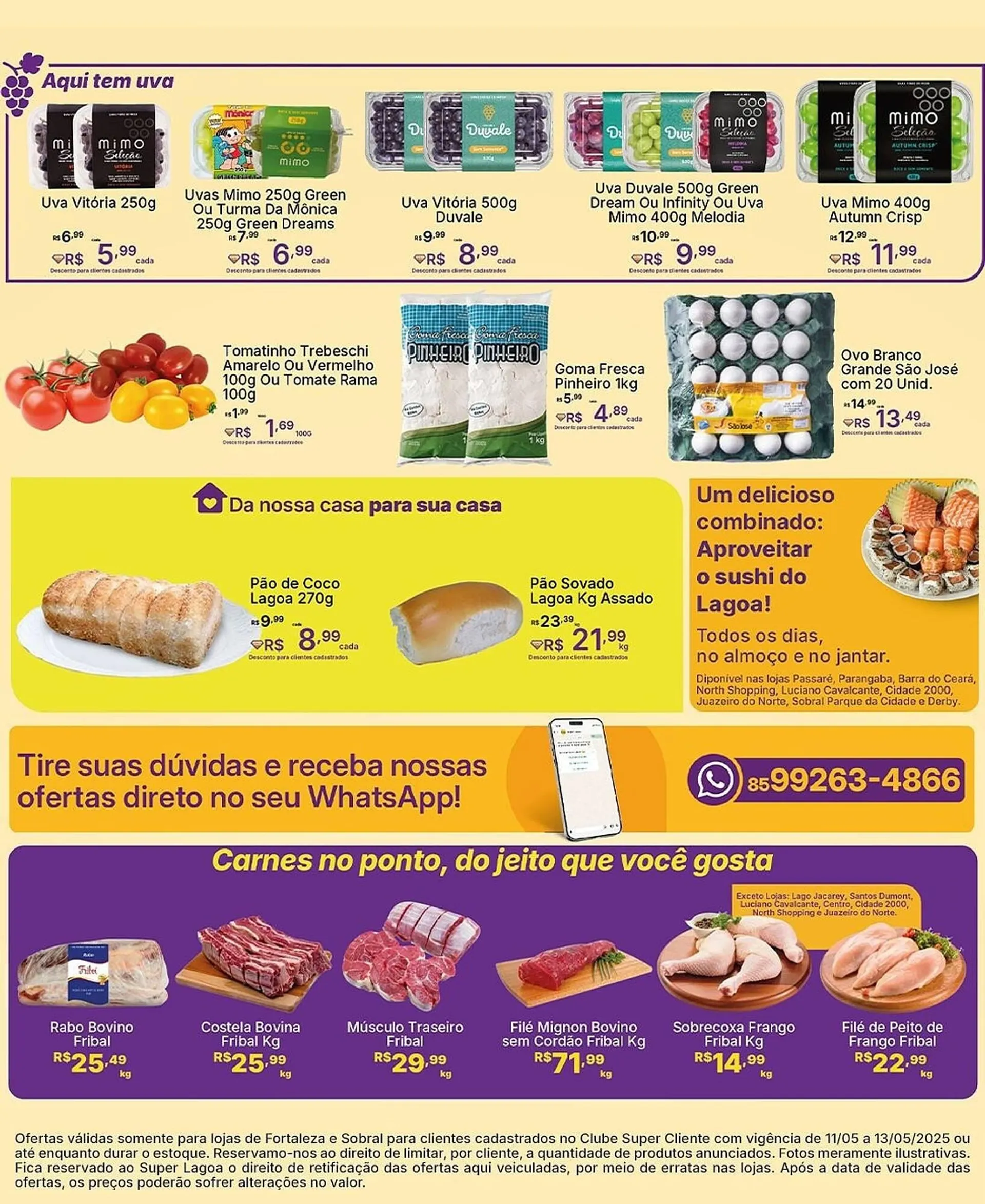 Encarte de Catálogo Super Lagoa 11 de maio até 13 de maio 2025 - Pagina 3
