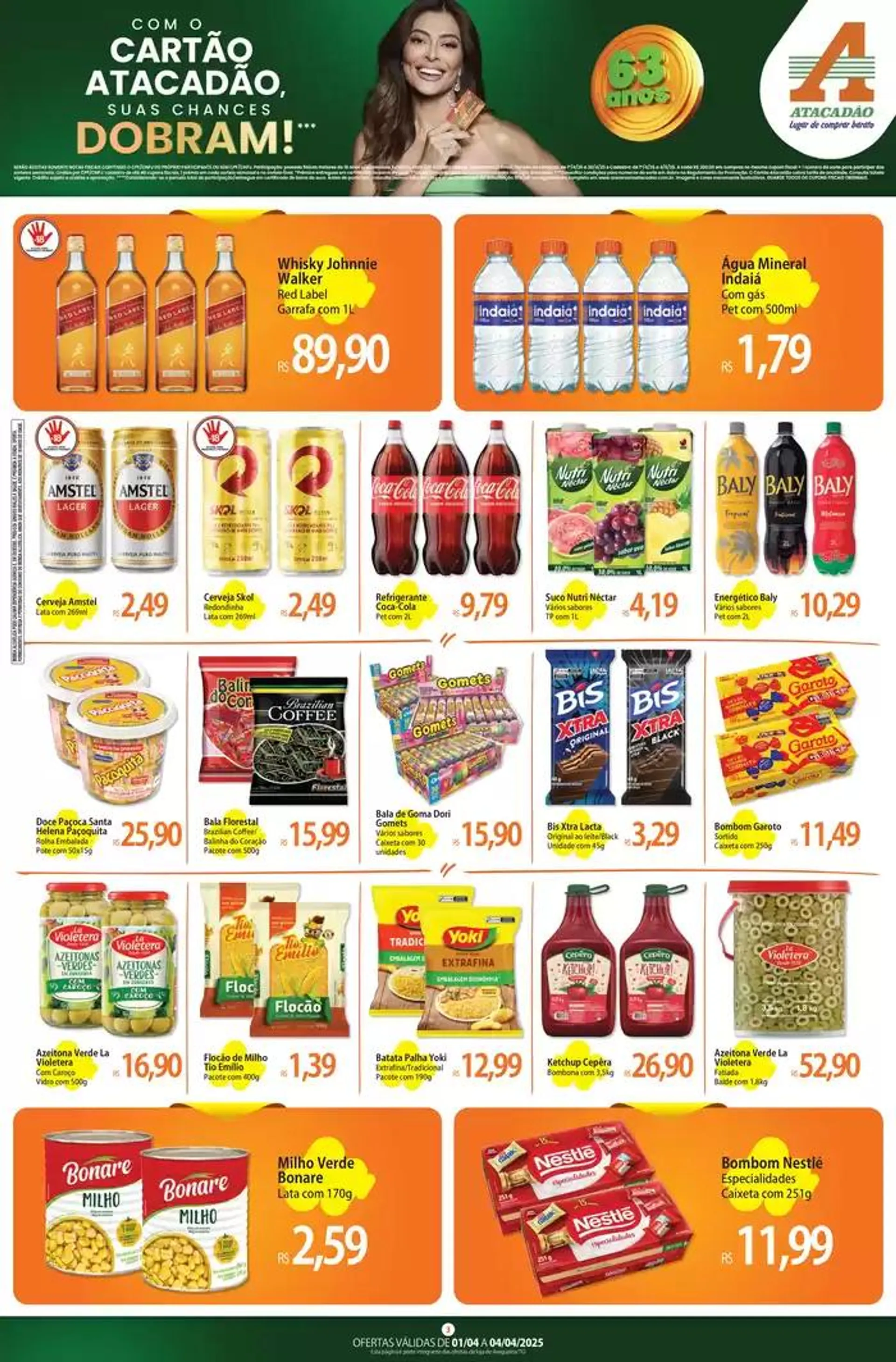 Encarte de Ofertas especiais atraentes para todos 1 de abril até 4 de abril 2025 - Pagina 3