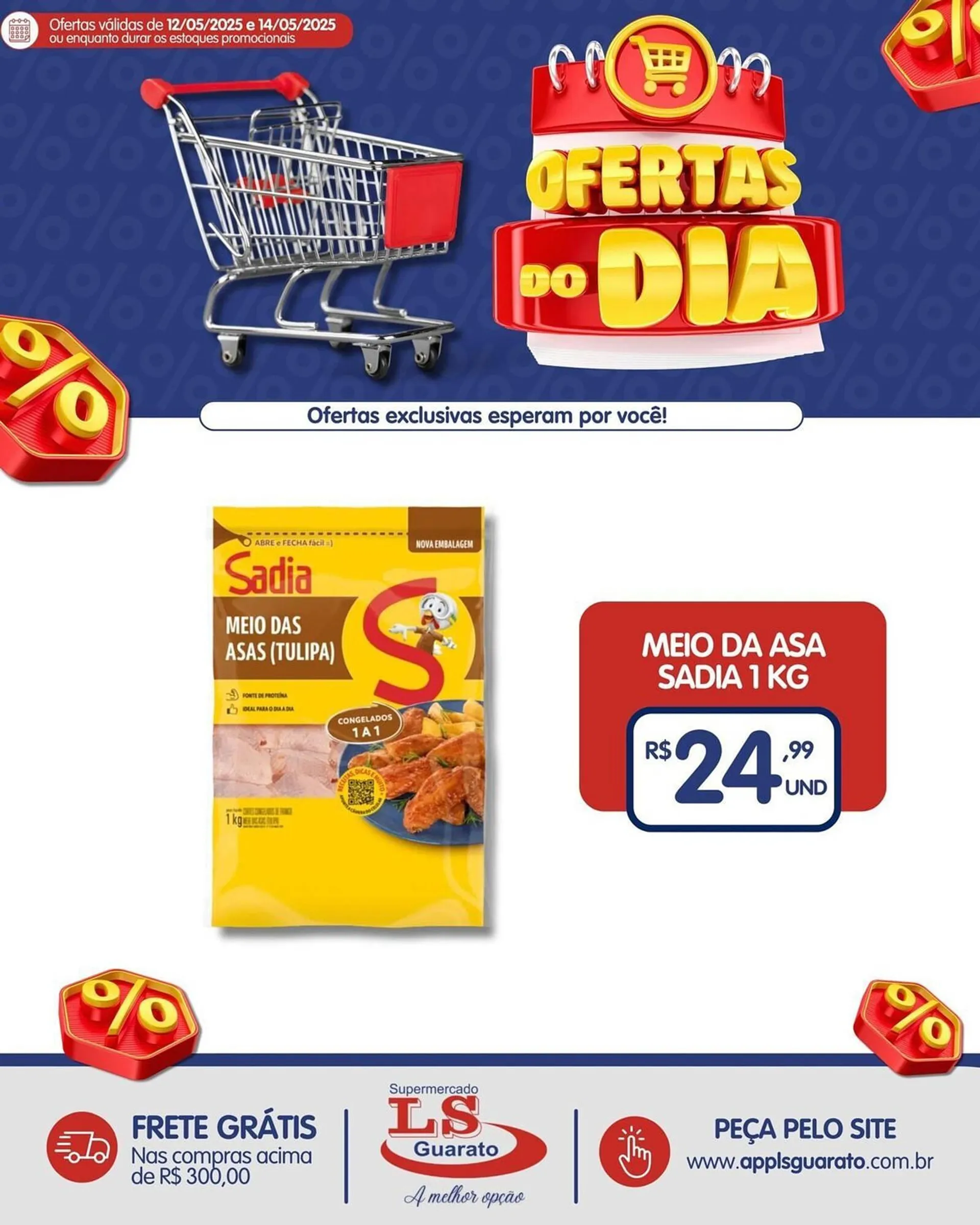 Encarte de Catálogo Supermercado LS Guarato 13 de maio até 14 de maio 2025 - Pagina 4
