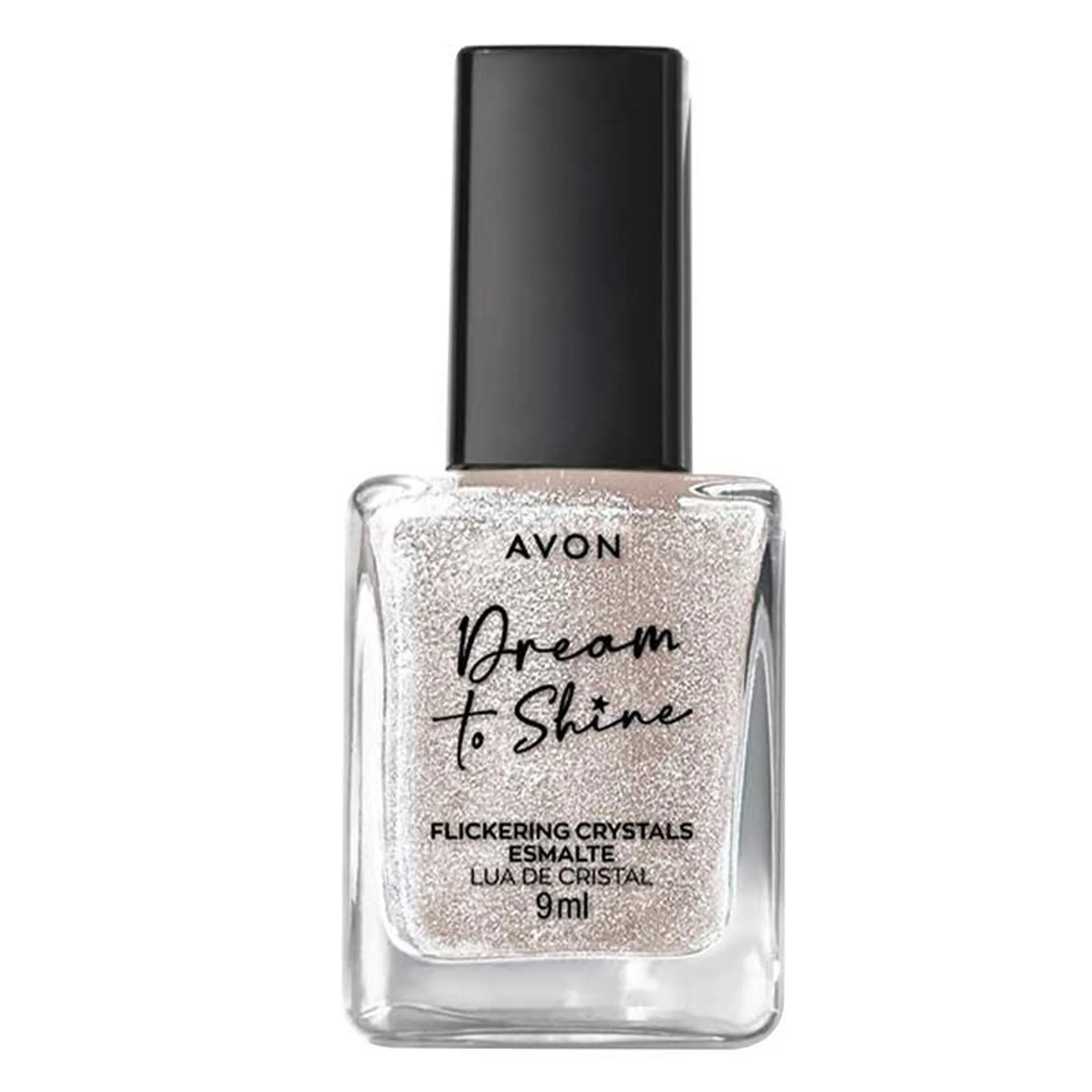 Esmalte Avon Flickering Crystal Dream to Shine Lua de Cristal Tn 1