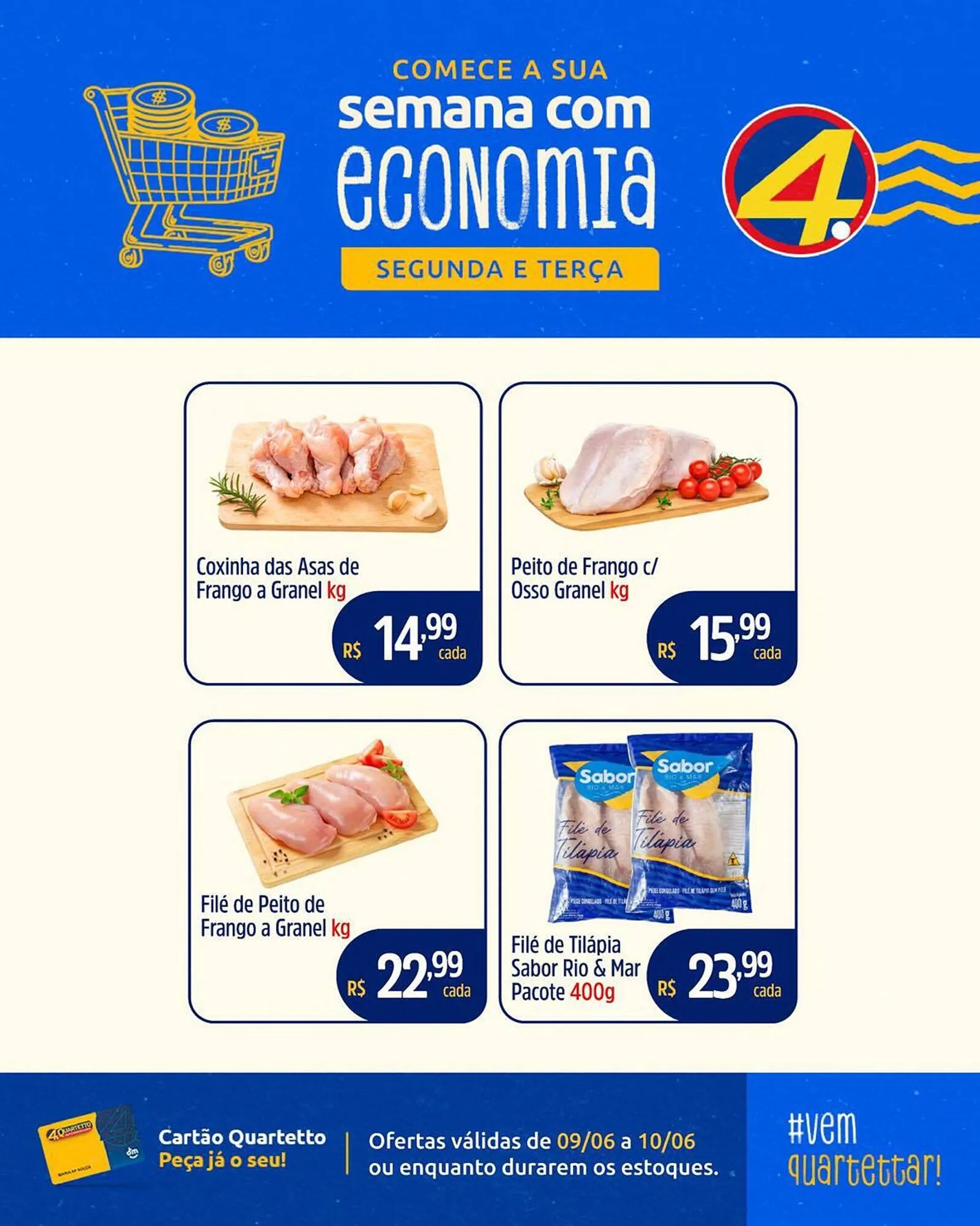 Encarte de Catálogo Quartetto Supermercados 9 de junho até 10 de junho 2025 - Pagina 5