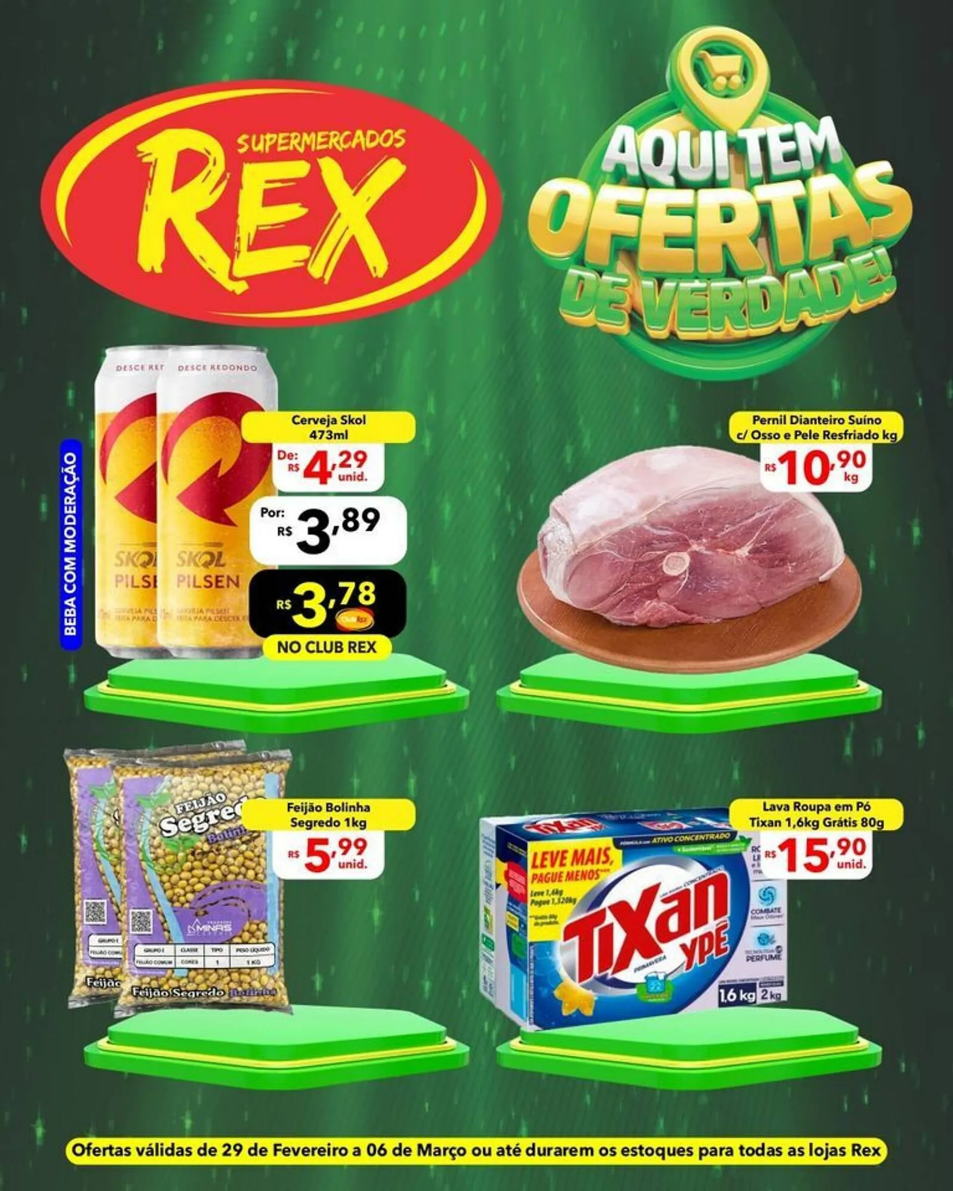Encarte de Catálogo Supermercados Rex 29 de fevereiro até 6 de março 2024 - Pagina 